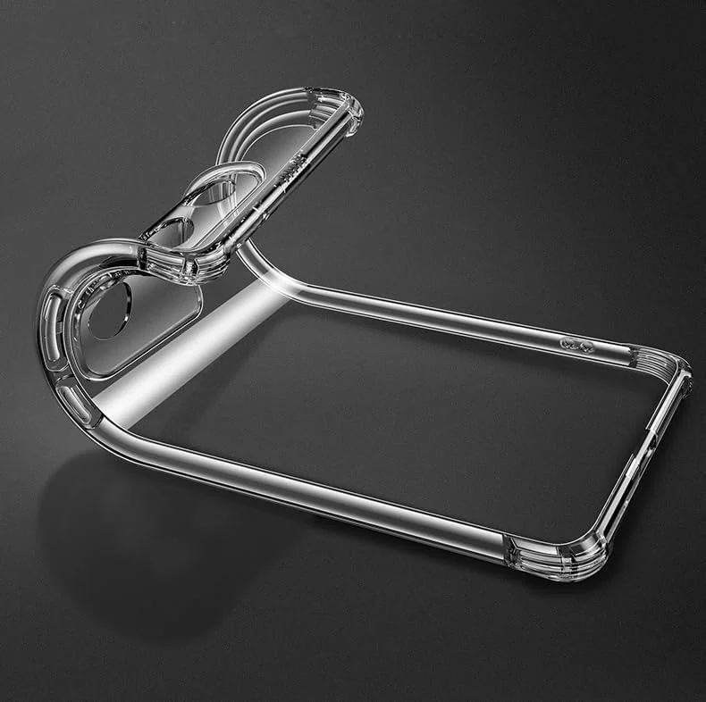 DL3 Mobilak Case Compatible with Vivo V29e, Cover Silicone Transparent TPU Gorilla Anti-shock Protector Camera Shockproof Corners - Clear