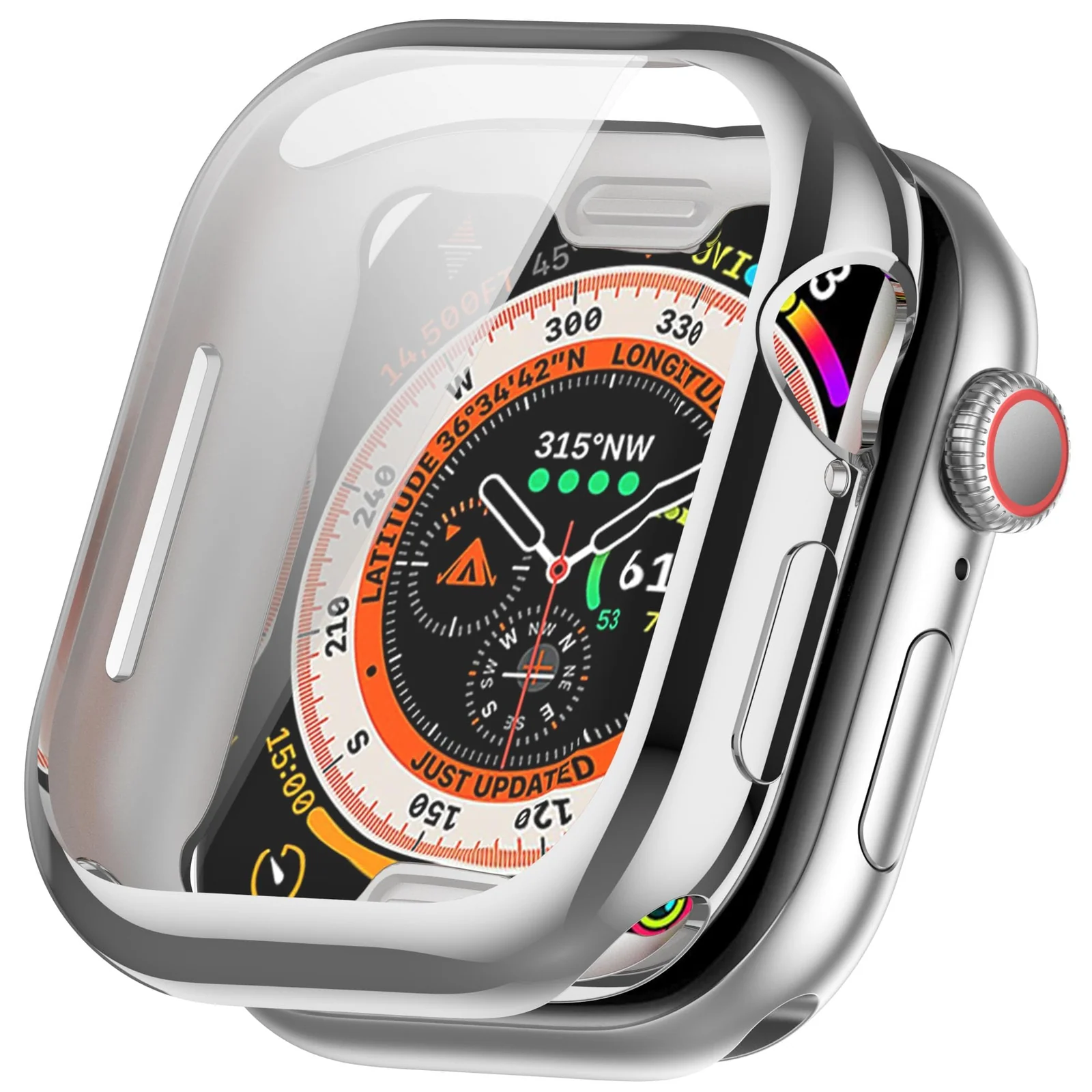 DL3 Mobilak Case Compatible with Apple Watch Series 11/10 42mm Case All-Around with Built-in Screen Protector Watch Soft TPU Shockproof Cover Slim Guard Thin Bumper Shell Protector