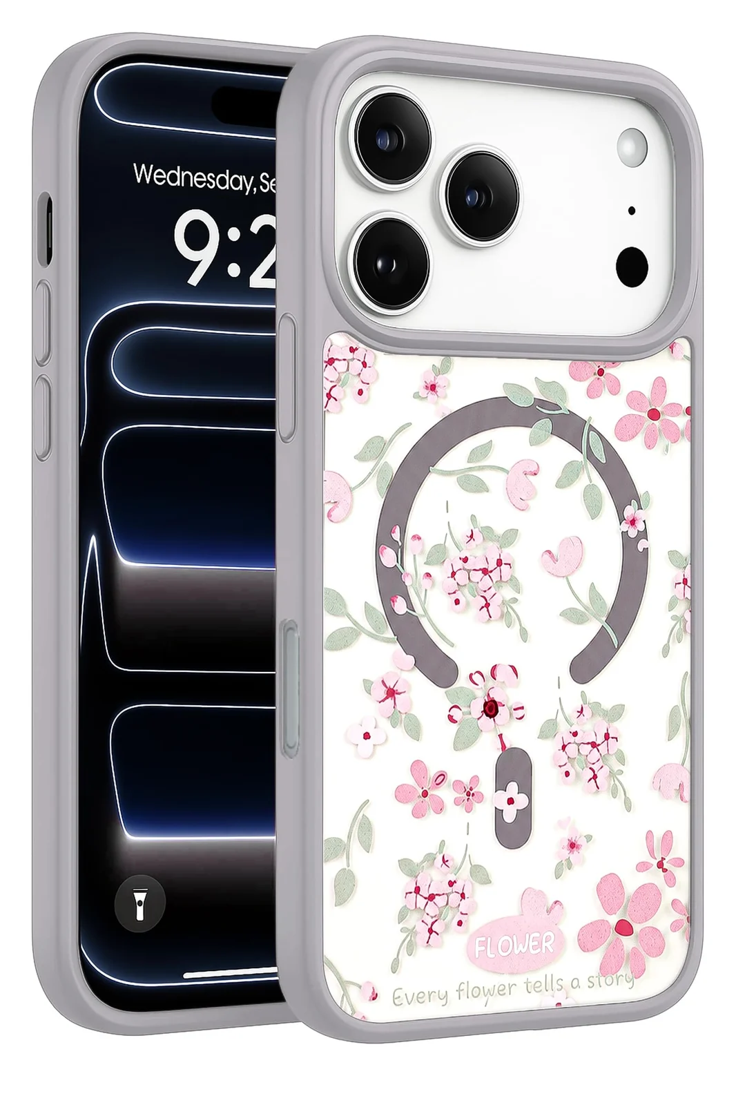 iPhone 18 Pro Max / 17 Pro Max 6.9-Inch — DL3 MOBILAK Clear Magnetic Phone Case Compatible with MagSafe for Apple iPhone 18 Pro Max and 17 Pro Max