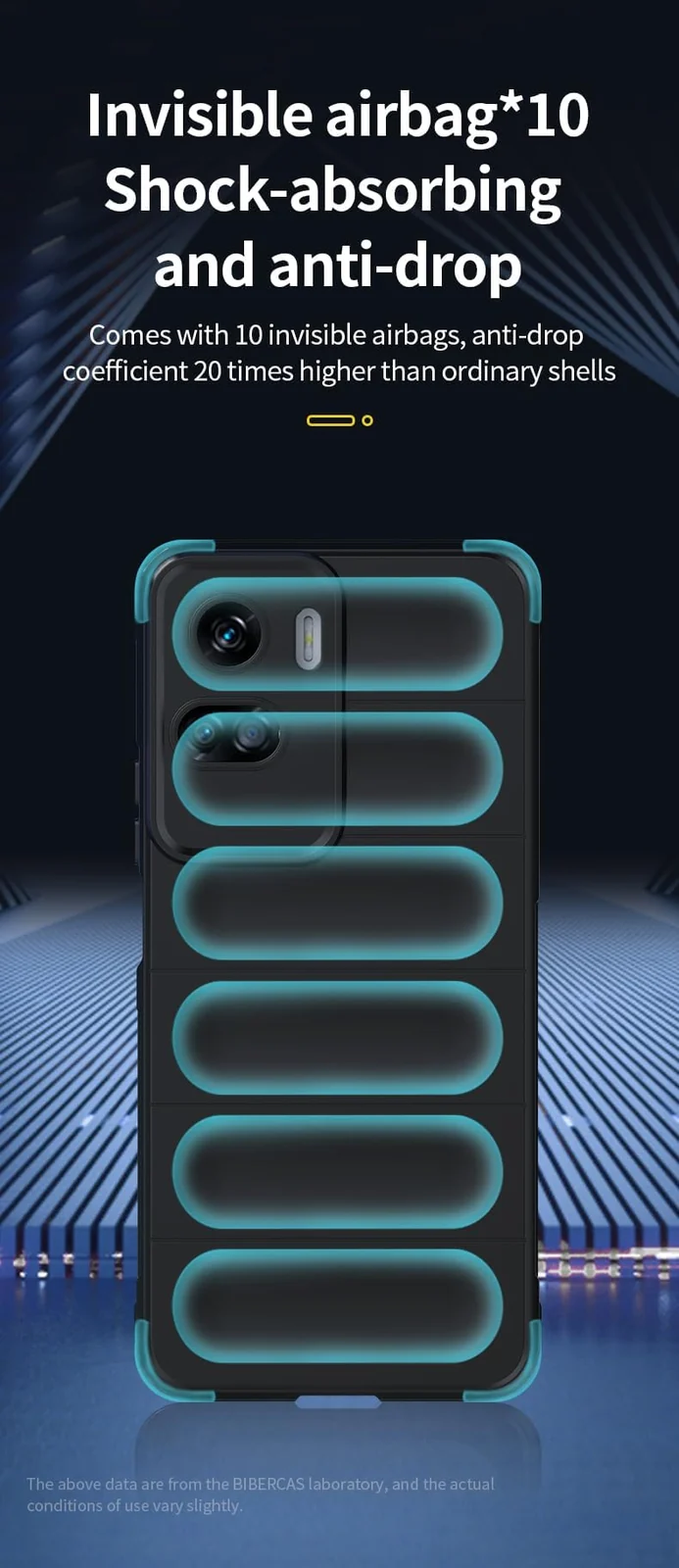 DL3 Mobilak Rugged Protective Case for Honor 90 Lite, Camera protection, Shock-absorbing protection, Non-slip grip - Gray