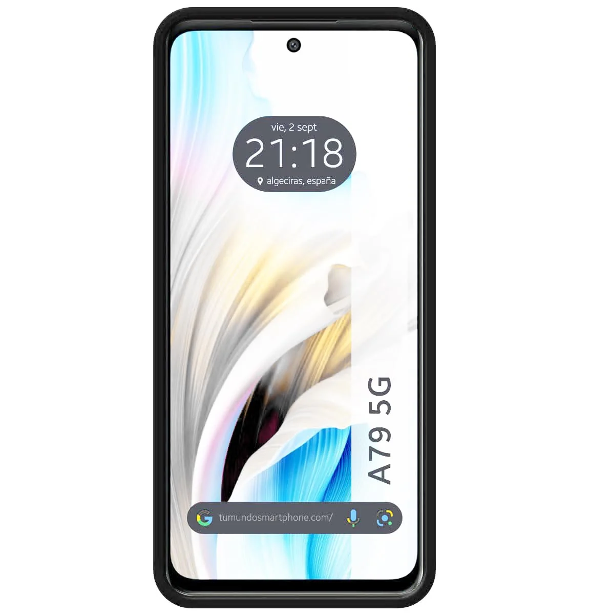 DL3 Mobilak Liquid Silicone Protective Case for OPPO A79 5G with Microfiber Lining and Shockproof Design - Black