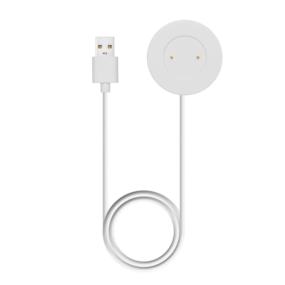 DL3 Mobilak Charger Compatible With Huawei GT/GT2 42mm 46mm/GT 2e Smart Watch, USB Charging Dock Cable for Honor Magic/Magic 2/Dream/GS Pro - White