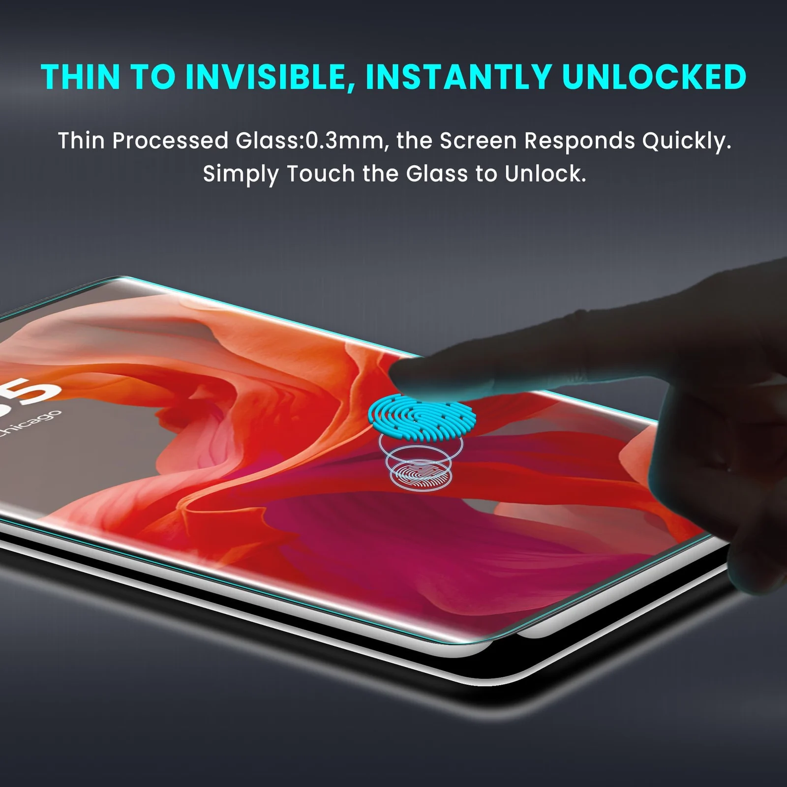 DL3 Mobilak Screen Protector Compatible with Motorola Edge 50 Fusion/Compatible with Motorola Moto G85 5G Full Screen adhesive HD - Clear