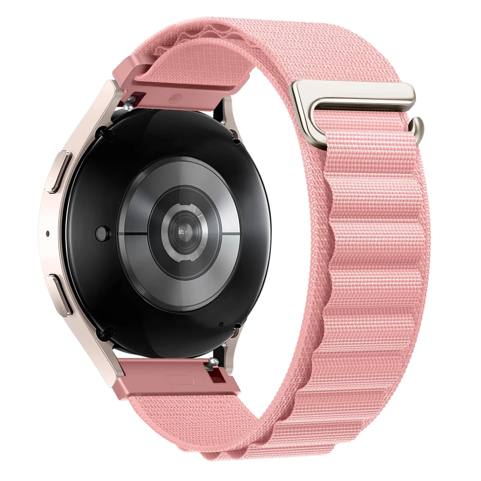 DL3 Mobilak Alpine Loop Bands Sport Nylon 22MM Compatible with Samsung galaxy watch 3 45mm/watch 46mm/Gear S3/Huawei watch GT3 46MM/GT2E/GT2 Pro/GT2 46MM/Compatible with Amazfit GTR 2/3/3 (A. ) - A.Pink