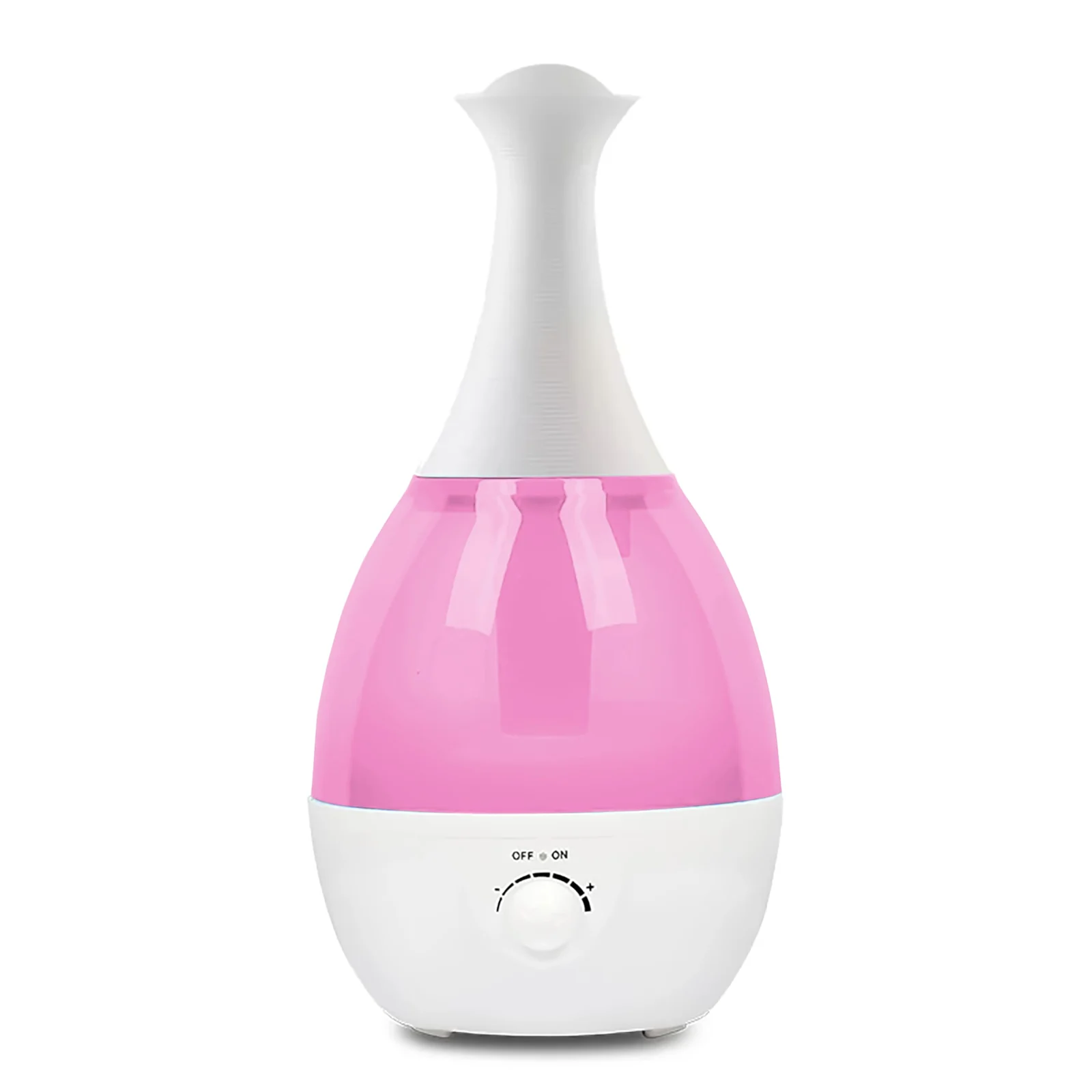 Mobigon 2.6 Litres Humidifier for Room, Cool Mist Ultrasonic Humidifier / Essential Oil Diffuser, Super Quiet 360°Nozzle, Colorful Change, Auto Shut Off&UV Light& - C.Pink