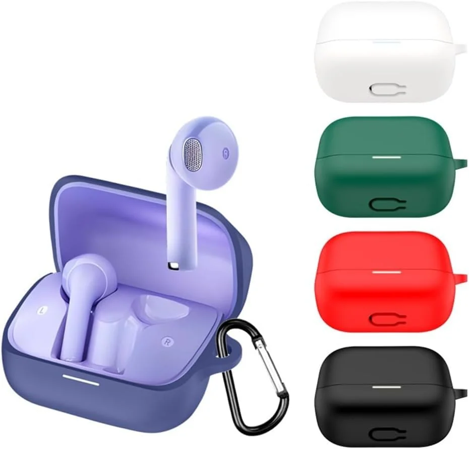 DL3 MOBILAK Silicone Cover Case Compatible with Soundcore K20i Portable Protective Cover With Keychain For Anker K20i - White