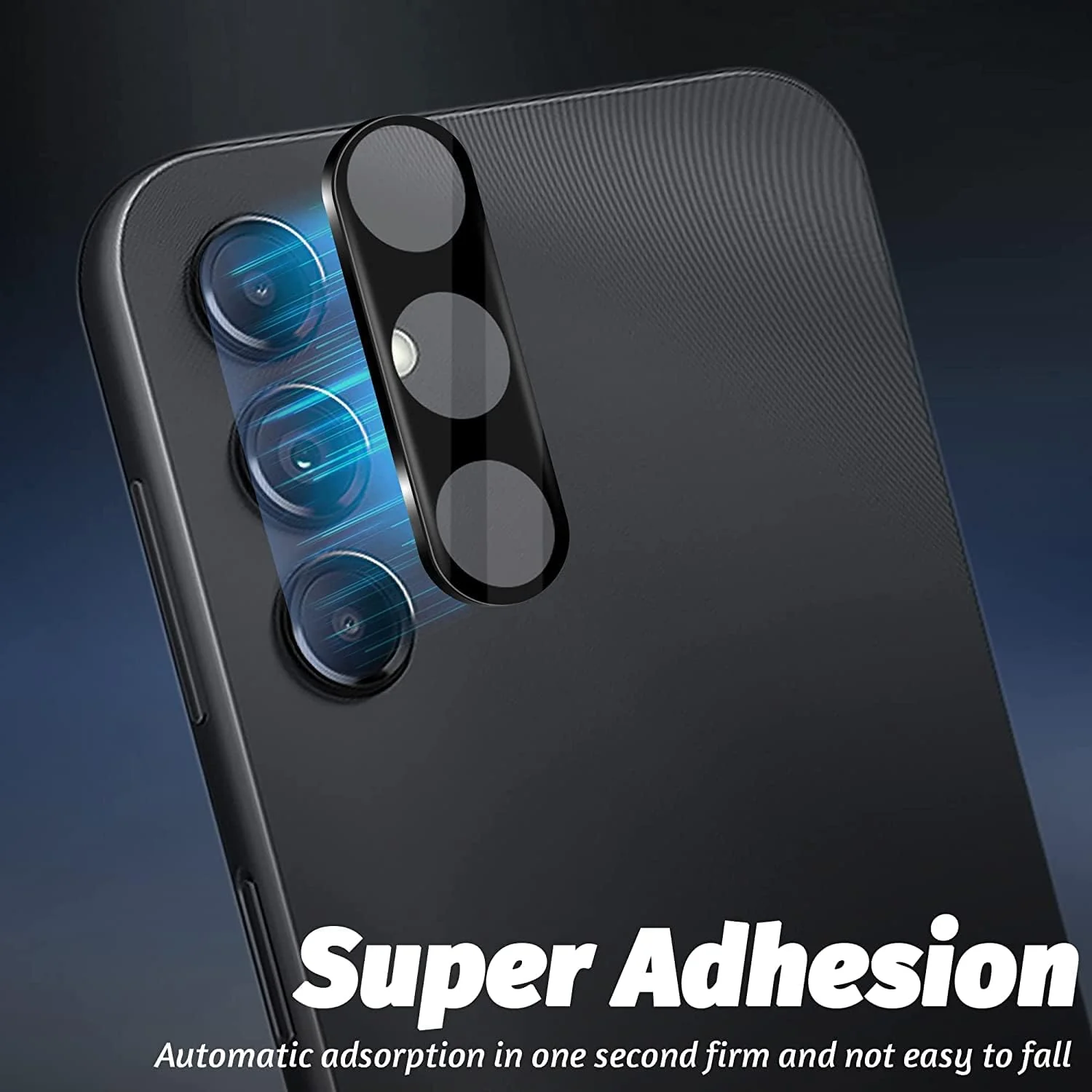 DL3 Mobilak Samsung Galaxy A34 5G Camera Lens Protector Tempered Glass Screen Protector HD [Full Coverage][Anti-Scratch] Drop Protection Ultra Clear/Thin Lens Protector Case - Black