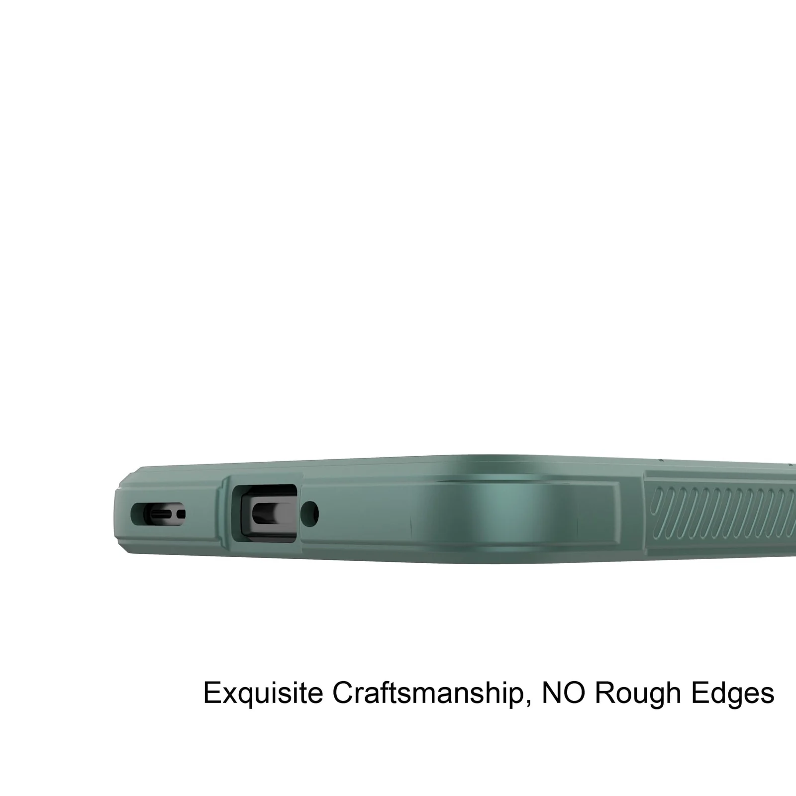 DL3 Mobilak Silicone Case for OPPO Reno 12 5G Heavy Duty Protective [Slim Fit] Shockproof Soft Flexible Protective Design Shock-Absorption TPU Cover With Camera Protection - Green