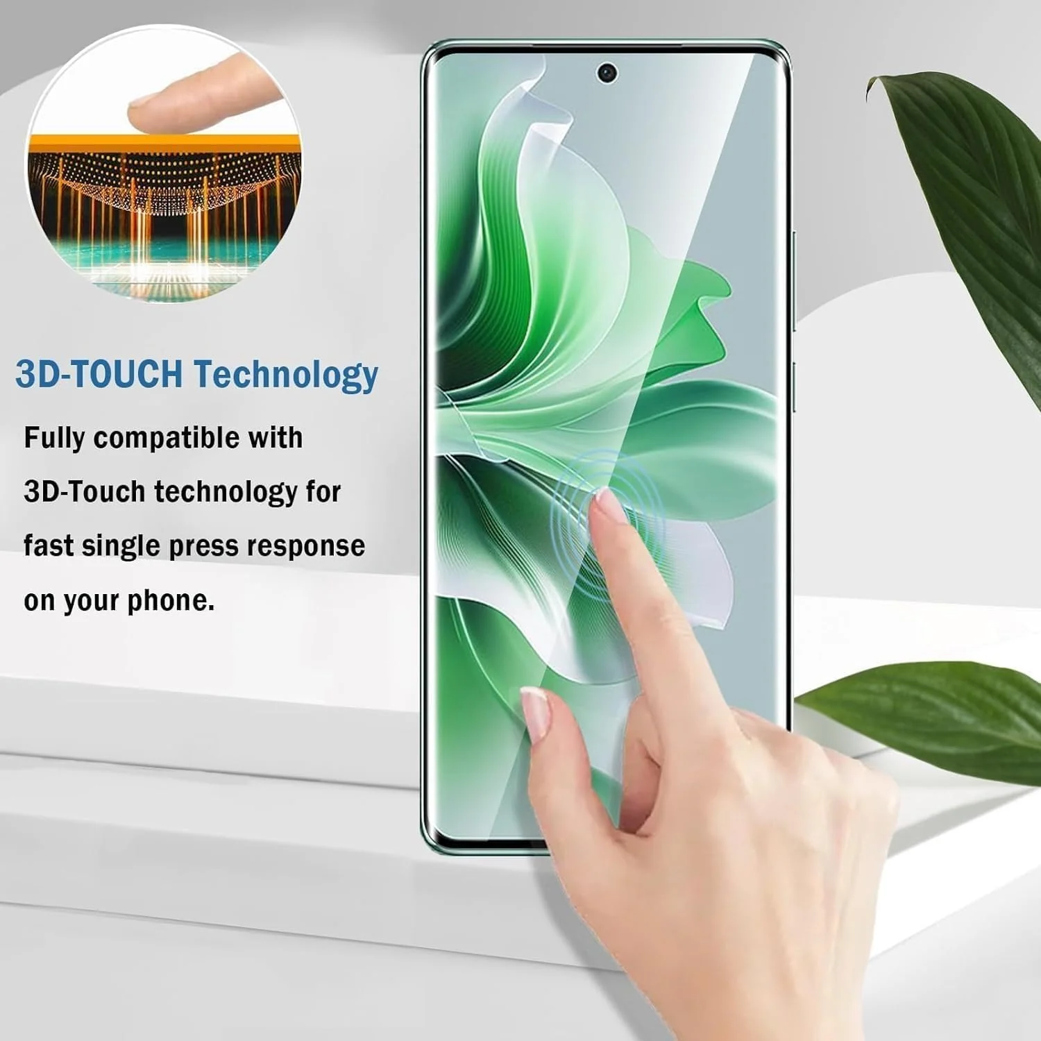 DL3 Mobilak Full Glass Screen Protector For OPPO Reno 11 5G / reno 11 pro 5G UV Tempered Glass Full Glue Cover Screen Protector For OPPO Reno 11 5G /reno 11 pro 5G Fingerprint Unlock Screen Glass Film - Clear