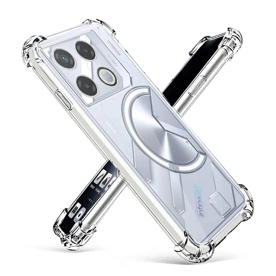 DL3 Mobilak Clear TPU Case for Infinix GT 20 Pro 5G, Camera protection, Shock-absorbing protection, Scratch-resistant surface - Clear