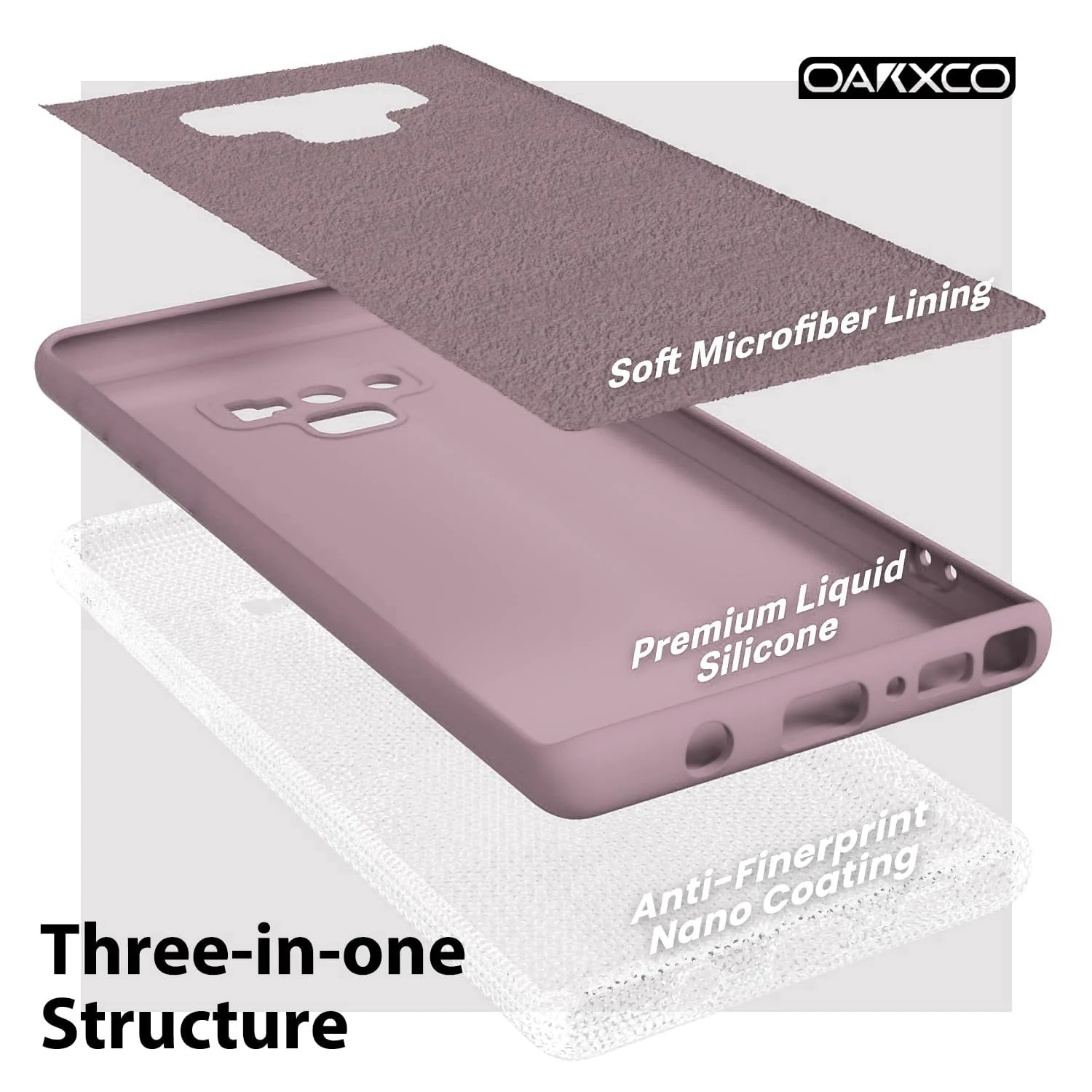 DL3 Mobilak Samsung Galaxy Note 9 Case, Soft Flexible Silicone Gel Rubber Bumper Cover, Full Body Shockproof Protective Phone Case - Cashmere