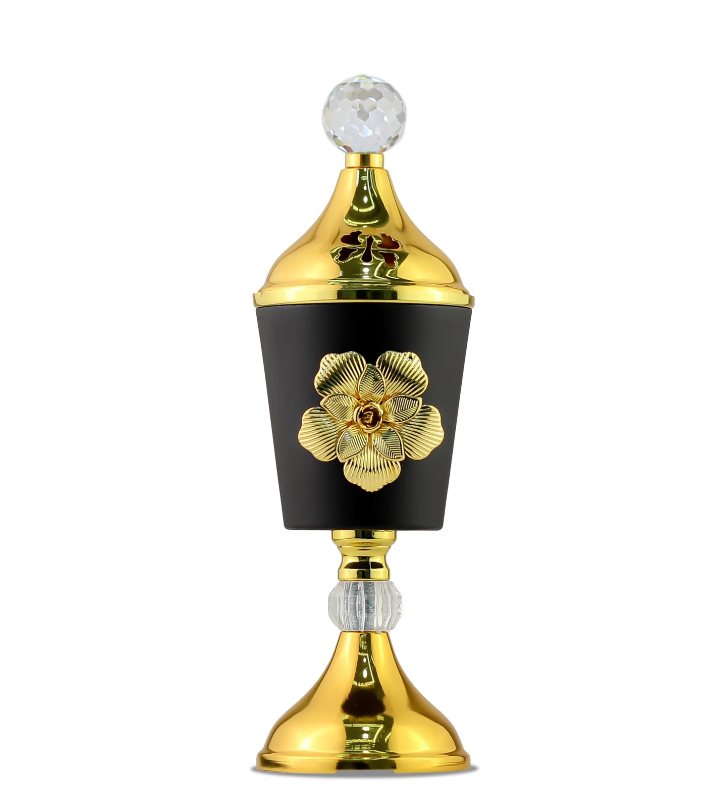 Mobigon Charcoal Incense Burner, Bakhoor Burner, Oud Frankincense Incense Burner, Vintage Arabic Burner, Suitable For Arabian Oud, Yoga, Spa and Aromatherapy, Office & Home Decor - style 14
