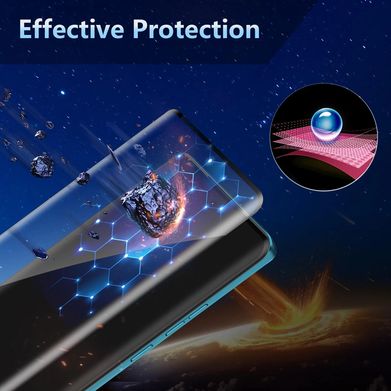 DL3 Mobilak Screen Protector for motorola edge 40, Tempered Glass Screen Saver Premium HD Protective, Scratch Resistant, NO-Bubble, 9H Hardness, Full Coverage Film - Clear