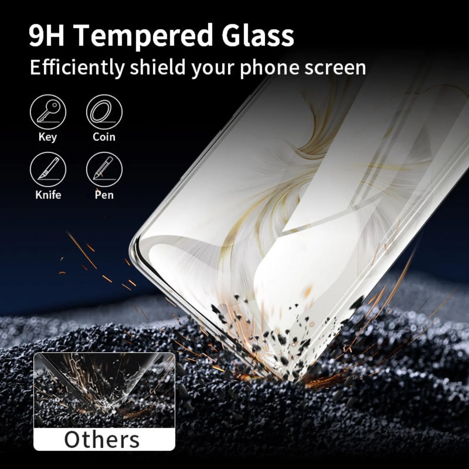 DL3 Mobilak Full Glass Screen Protector For realme GT 6T UV Tempered Glass Full Glue Cover Screen Protector For Fingerprint Unlock Screen Glass Film - Clear