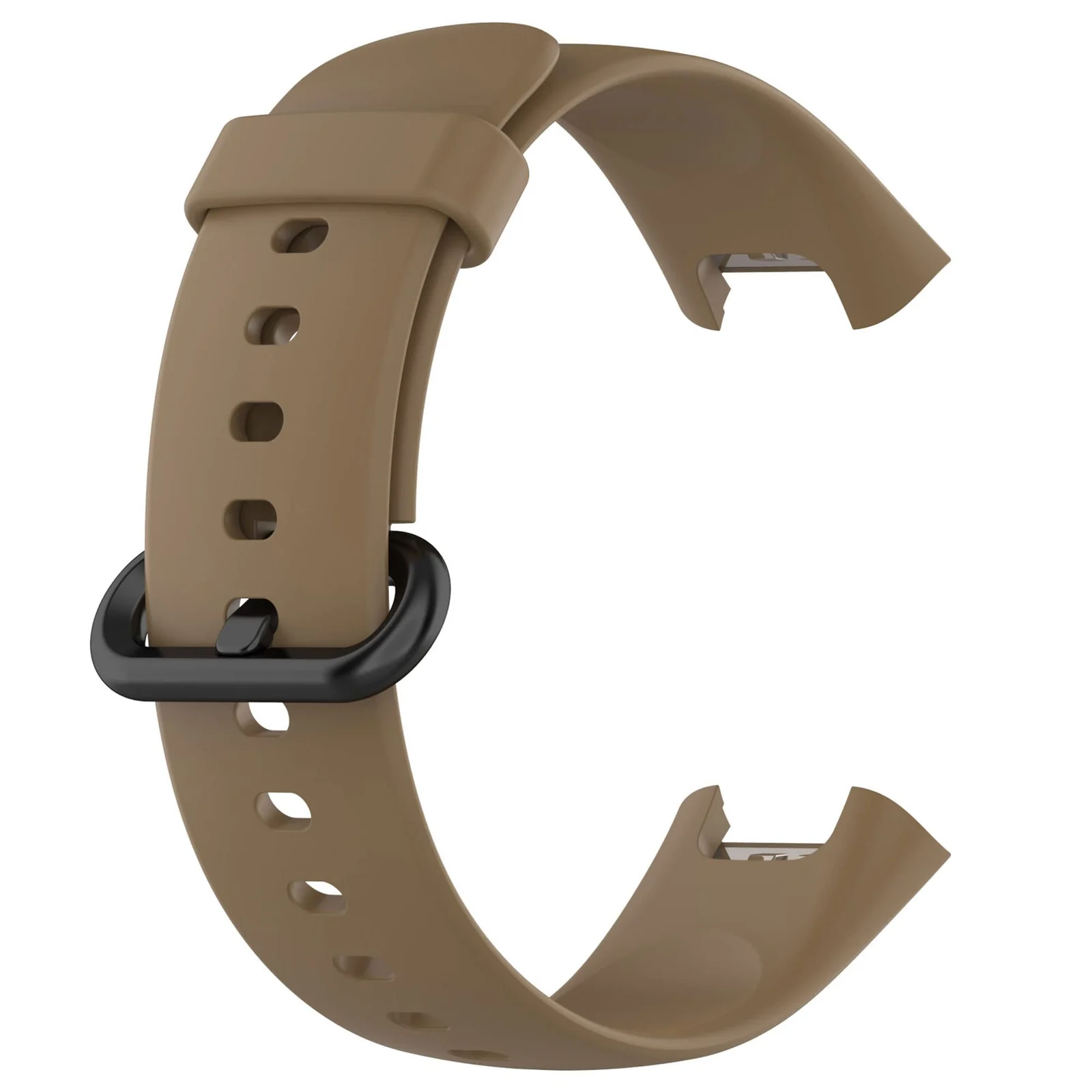 DL3 Mobilak Strap Compatible with Xiaomi Redmi Watch 2 Lite/Poco Watch/Redmi Watch 2 / Horloge 2 Soft Replacement Sport Silicone Strap - Brown