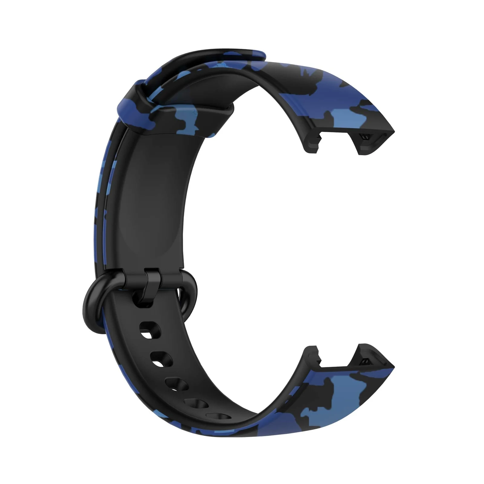 DL3 MOBILAK Strap Compatible with Xiaomi Redmi Watch 2 Lite/Poco Watch/Redmi Watch 2 / Horloge 2 Soft Replacement Sport Silicone Strap - Camouflage Blue