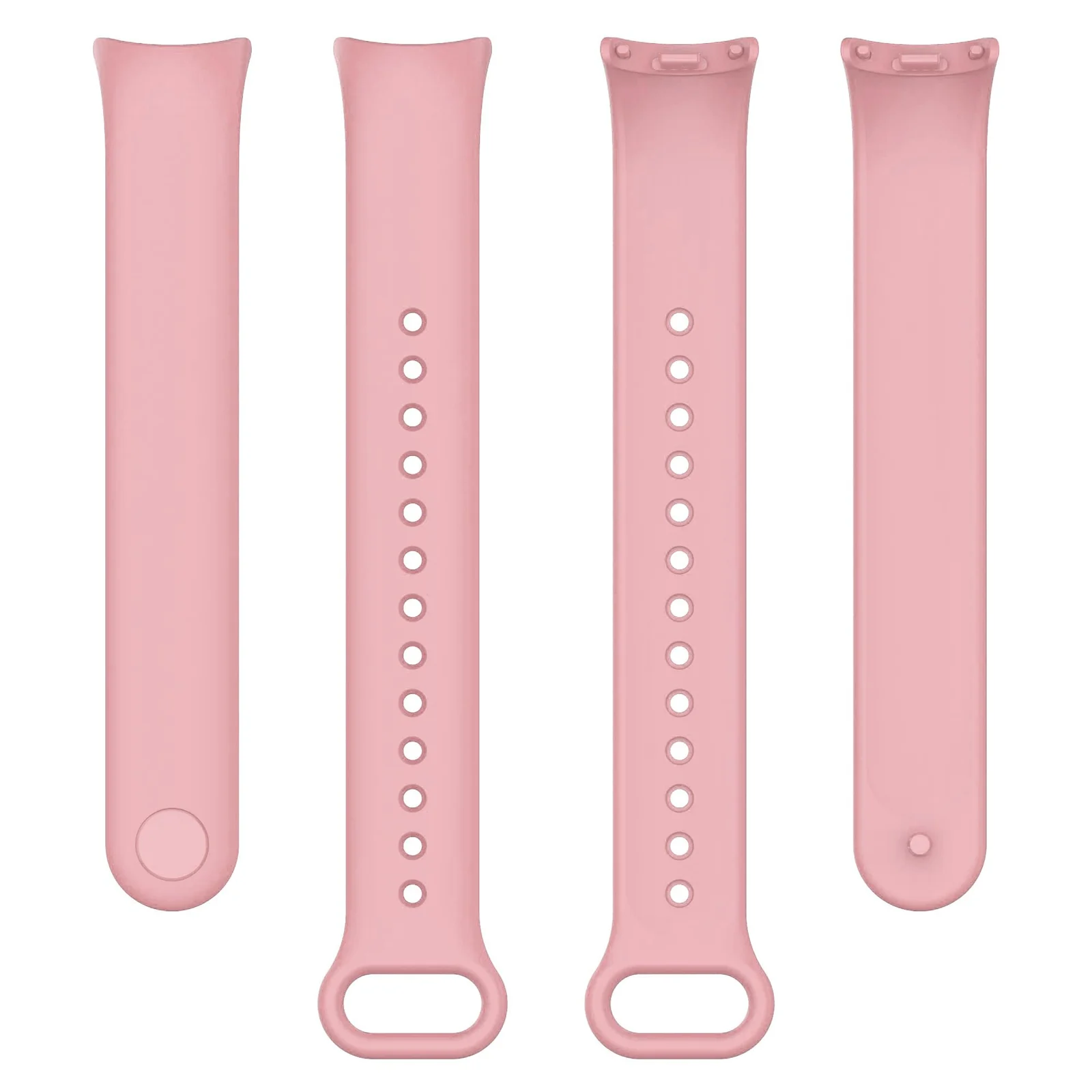DL3 Mobilak Band Compatible with Xiaomi Mi Band 10/9/8 Replacement Strap, Silicone Skin-Friendly Wrist Strap Adjustable Sports Wristbands for Women Men Xiaomi Smart Band 8/9/10 - Pink