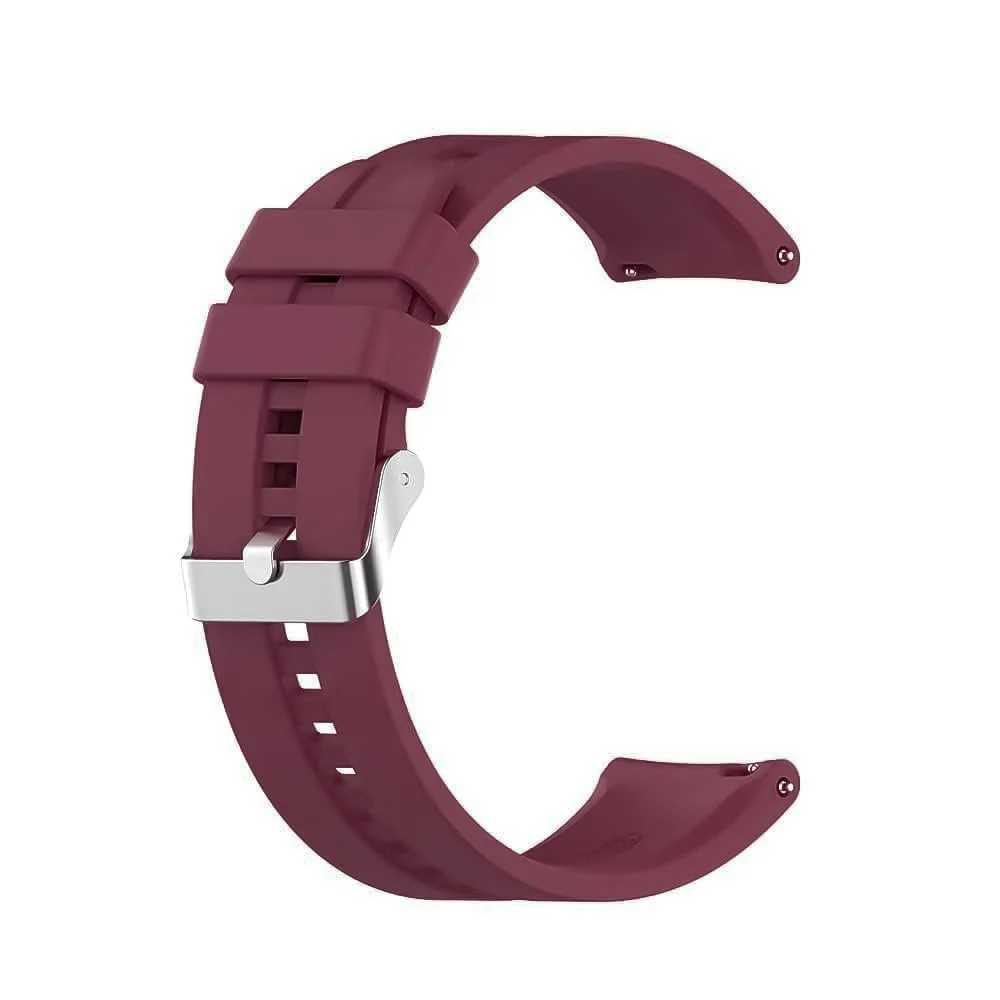 DL3 Mobilak Strap Silicone Band 22MM For Samsung galaxy watch 3 45mm /watch 46mm/Gear S3/Huawei watch GT3 46MM/GT2E/GT 46mm/GT2 Pro/GT2 46MM/honor Magic Watch2 46mm/Amazfit GTR4/GTR3/2/2e - Orange