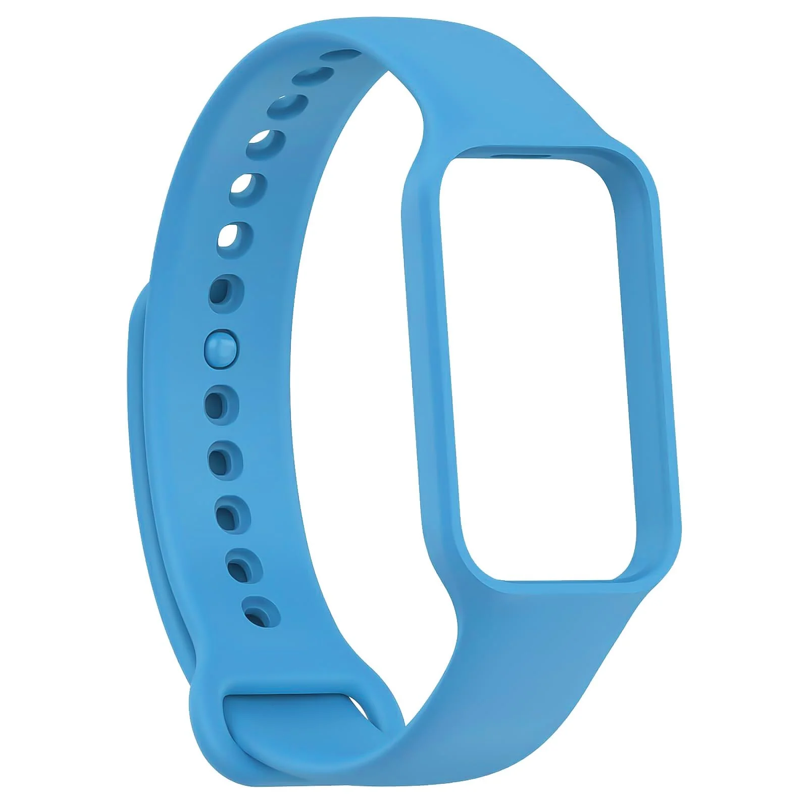 DL3 Mobilak Smart Watch Strap for Xiaomi Redmi Band 2, Sport Silicone Watch Band Wrist Strap, Replacement Bracelet Wristband Wrist Strap for Xiaomi Redmi Smart Band2 Accessories - Sky Blue