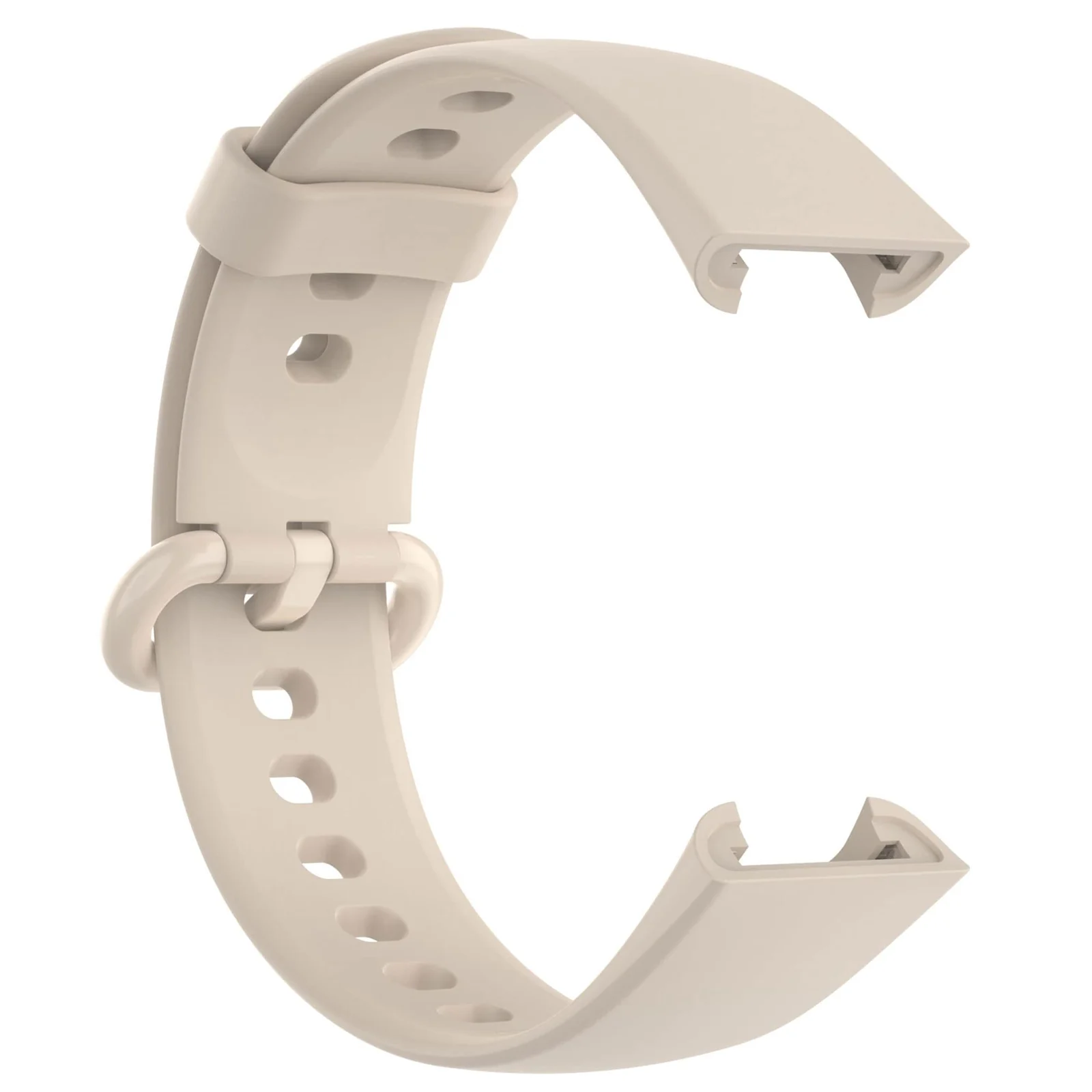 DL3 MOBILAK Strap Compatible with Xiaomi Redmi Watch 2 Lite/Poco Watch/Redmi Watch 2 / Horloge 2 Soft Replacement Sport Silicone Strap - Beige
