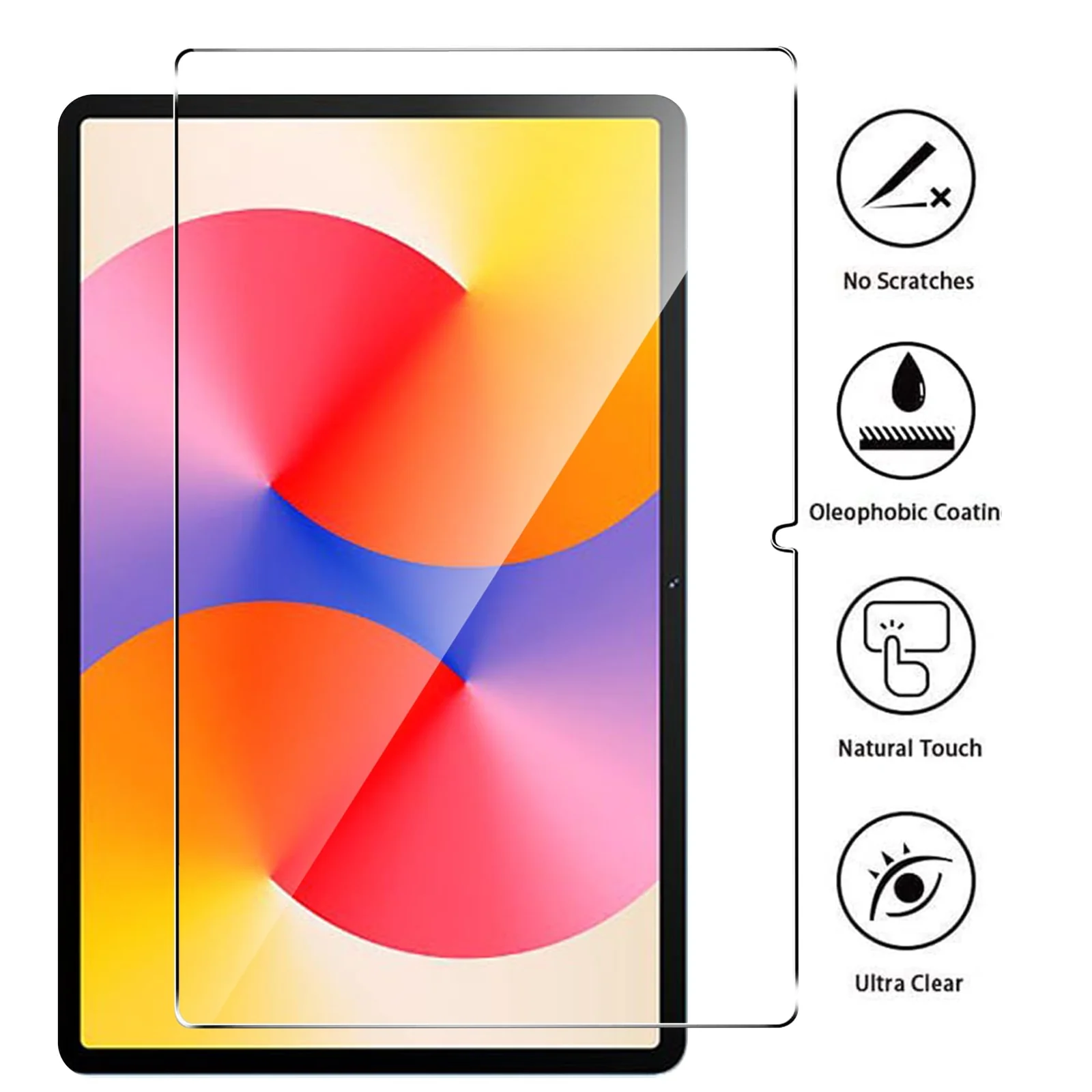 "DL3 Mobilak Screen Protector For Huawei MatePad SE 11"" 2024 Tempered Glass Film [HD Crystal ] [Easy Installation] [Scratch Resistant] [9H Hardness] - Clear"
