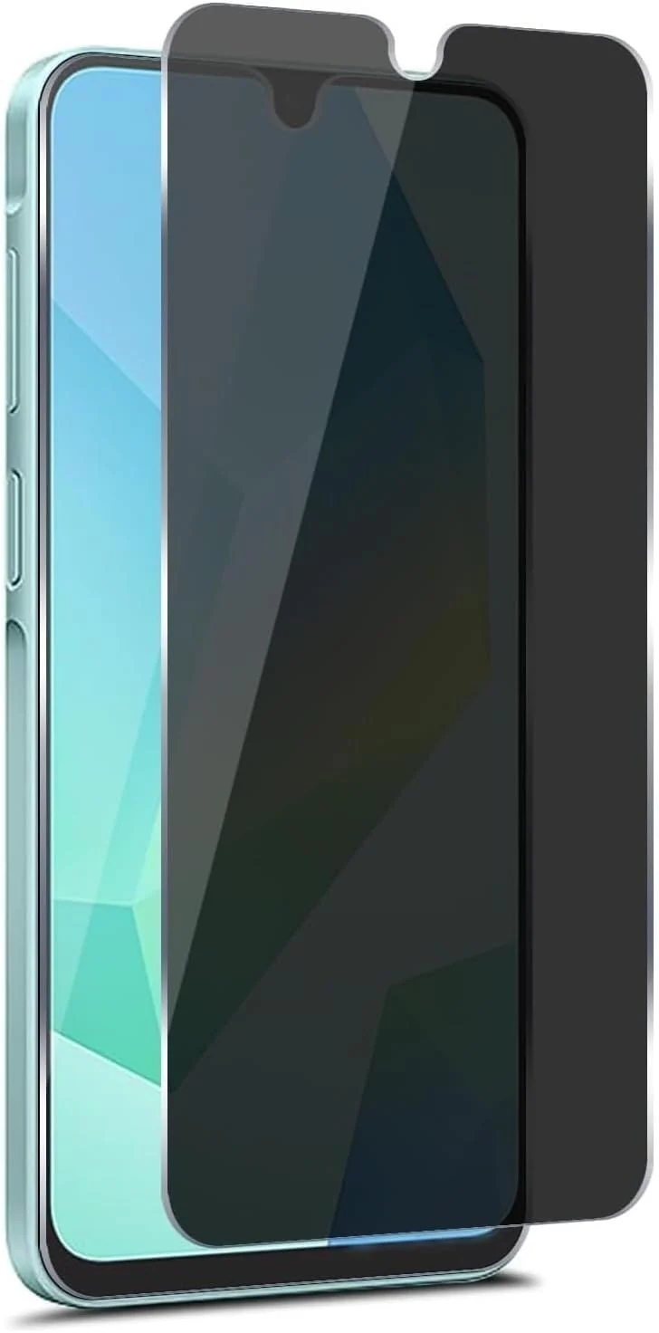 DL3 Mobilak Samsung Galaxy A16 /A26 Privacy Screen Protector, Anti-Spy 9H Hardness Tempered Glass Film [Case Friendly] [Bubble Free] - Black