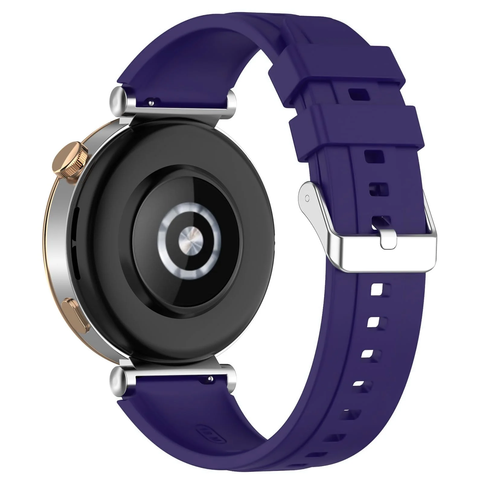 DL3 Mobilak Strap Compatible with Huawei Watch GT5 Pro 42mm / GT5 41mm / GT4 41mm / Garmin Venu 3S / Forerunner 265S / Fossil Women's Gen 6, 18mm Soft Silicone Replacement Bands - Navy Blue