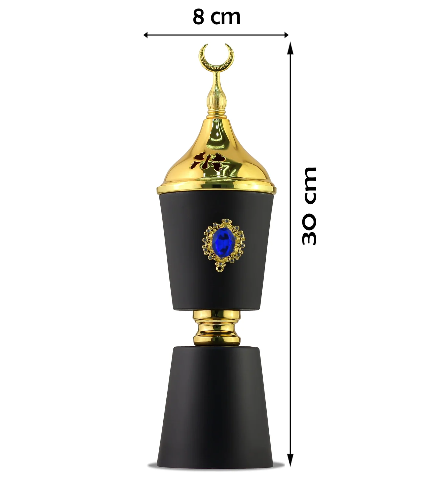 Mobigon Charcoal Incense Burner, Bakhoor Burner, Oud Frankincense Incense Burner, Vintage Arabic Burner, Suitable For Arabian Oud, Yoga, Spa and Aromatherapy, Office & Home Decor - style 9
