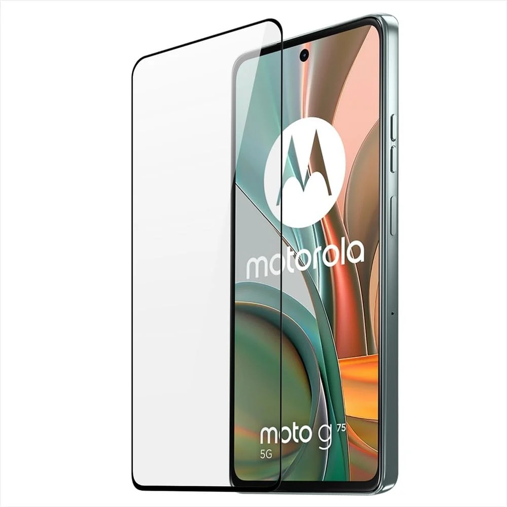 DL3 Mobilak for Motorola Moto G75 5G Tempered Glass Screen Protector, 9H Hardness Anti-Scratch Tempered Glass, Case Friendly, Anti-Scratch - Clear