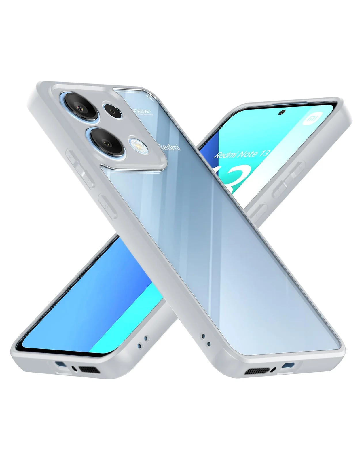 DL3 Mobilak Clear Protective Case for Xiaomi Redmi Note 13 Pro 4G / Poco M6 Pro 4G