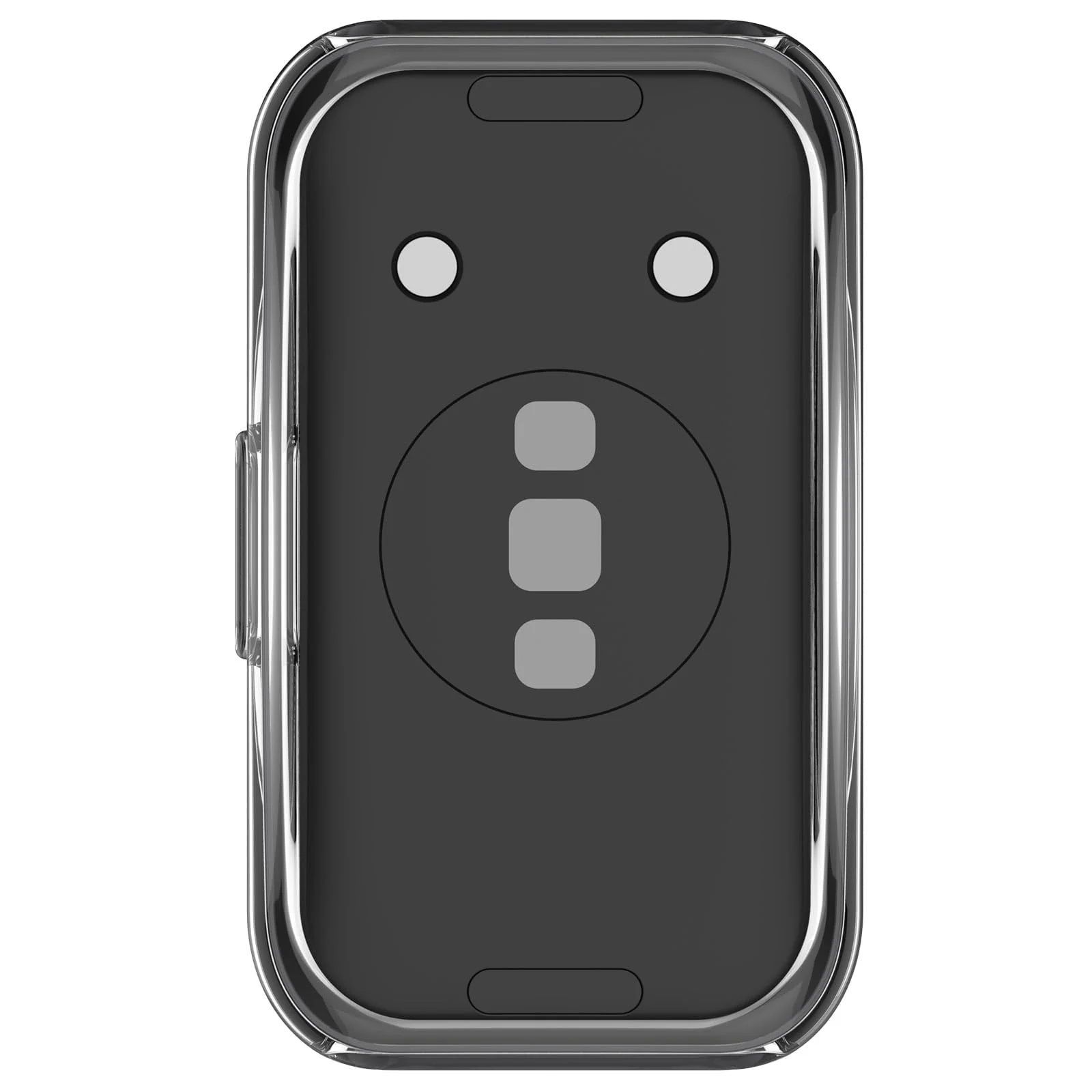 DL3 Mobilak Case for HUAWEI Band 9 / HUAWEI Band 8 TPU Silicon All-Around Screen Protector Cover Bumper Protector Full Cover Screen Protection - Clear
