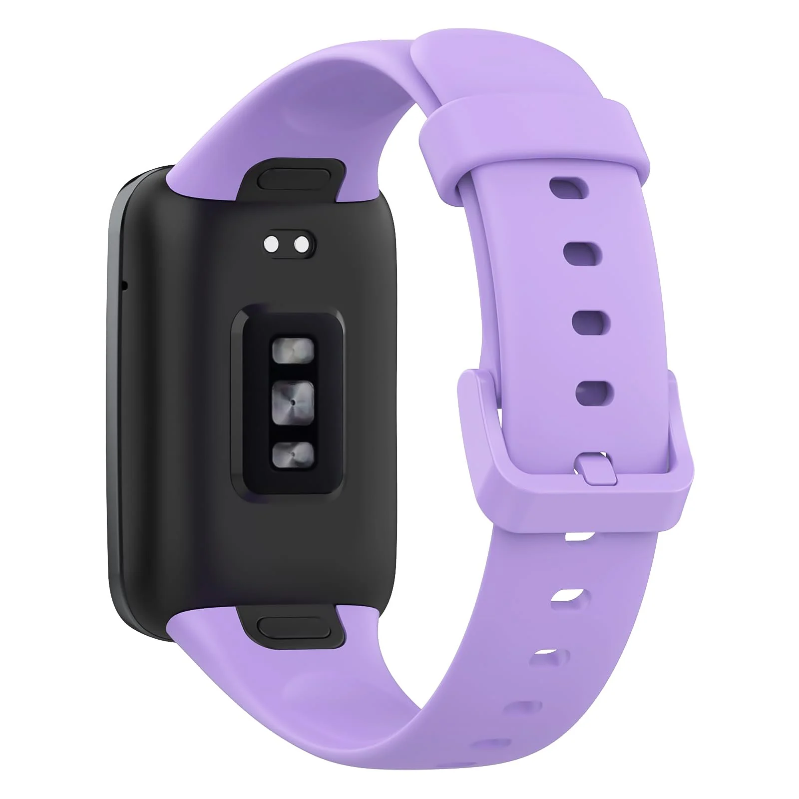 DL3 Mobilak Bands Compatible with Xiaomi Mi Band 7 Pro Watch Replacement Soft Durable Colourful Silicone Watch Band Sports Strap Wristband for Mi Band 7 Pro Smartwatch Accessories - Purple
