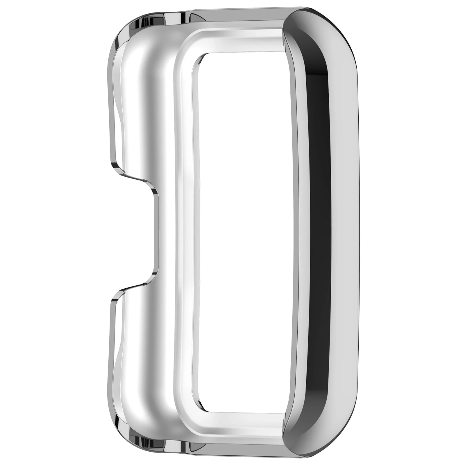 MOBIGON Crystal Bling PC Frame Case for Huawei Band 11, Silver