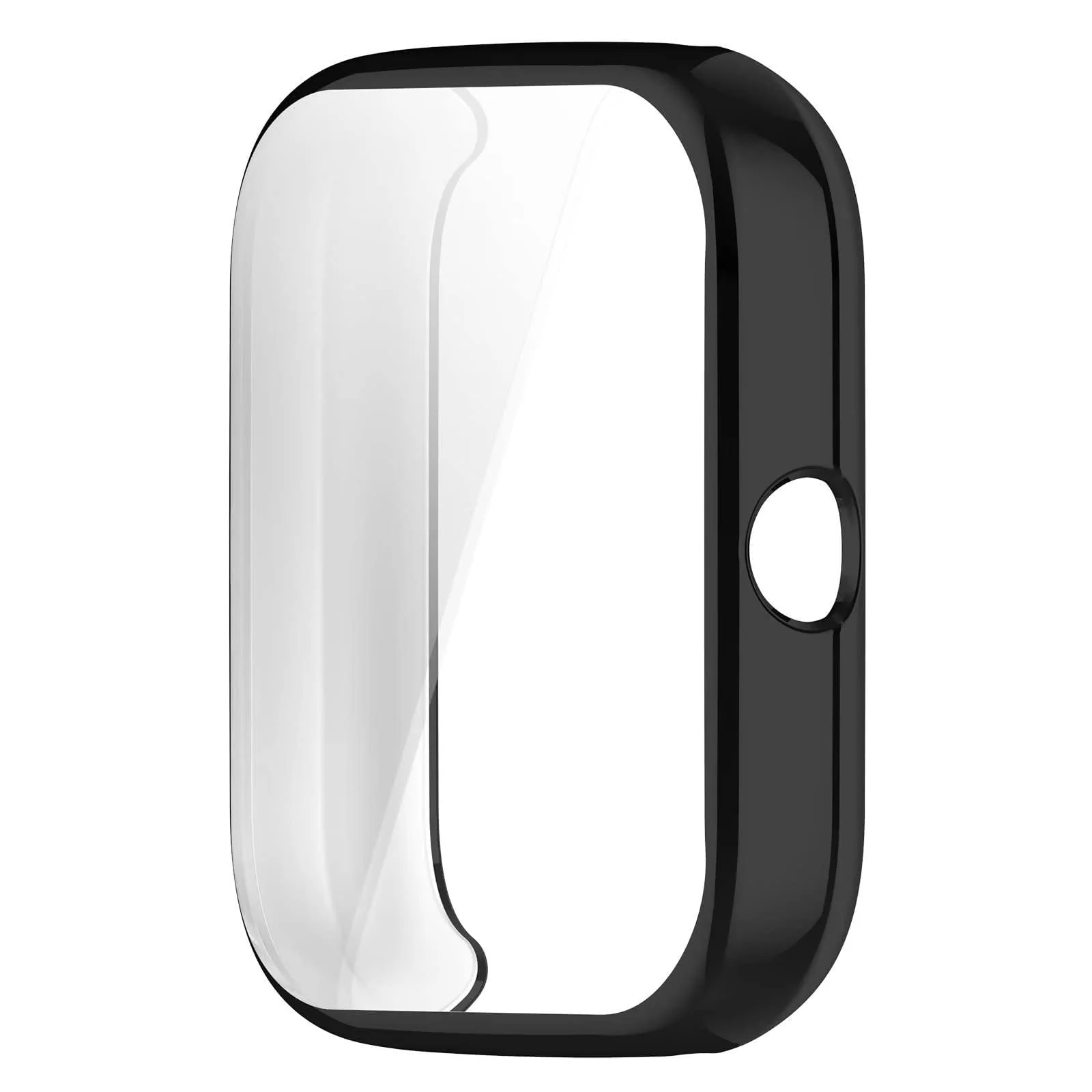 DL3 Mobilak Case Compatible with Amazfit Bip3 Pro/Amazfit Bip 3 Case All-Around Screen Protector Watch Soft TPU Shockproof Cover Slim Guard Thin Bumper Shell Protector - Black