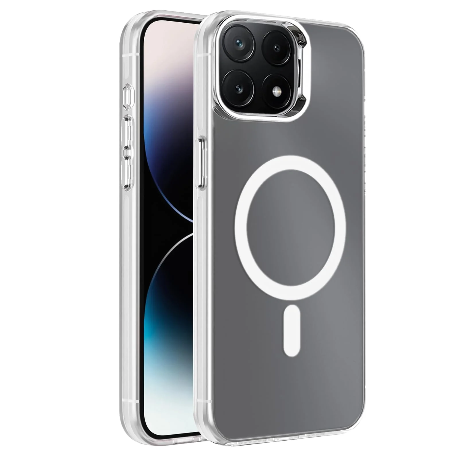 DL3 Mobilak Case For Xiaomi POCO X6 Pro 5G Case Crystal [Not Compatible with MagSafe] Soft TPU Gel Case Flexible Silicone Anti-Scratch TPU Cover - Clear