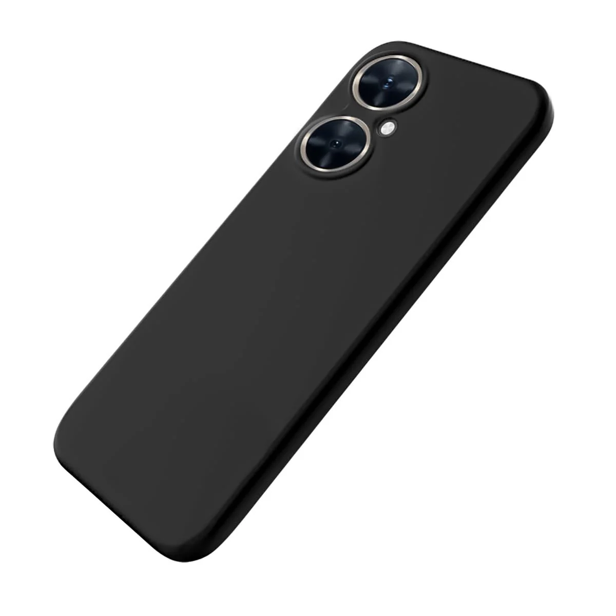 DL3 Mobilak Huawei nova 11i Case, Soft Flexible Silicone Gel Rubber Bumper Cover, Full Body Shockproof Protective Phone Case - Black
