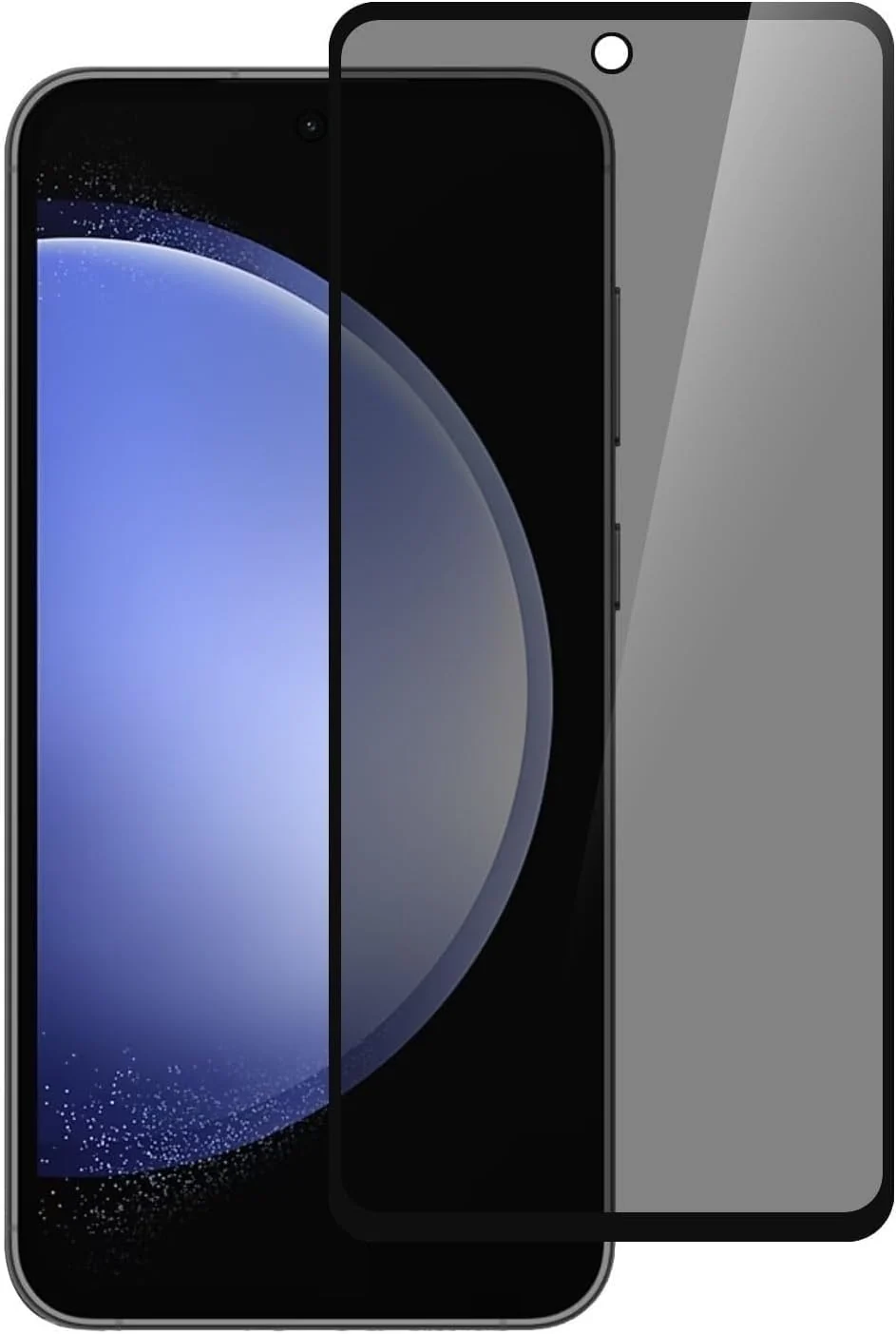 DL3 Mobilak Privacy Full Glass Screen Protector For Samsung Galaxy A55 - Black