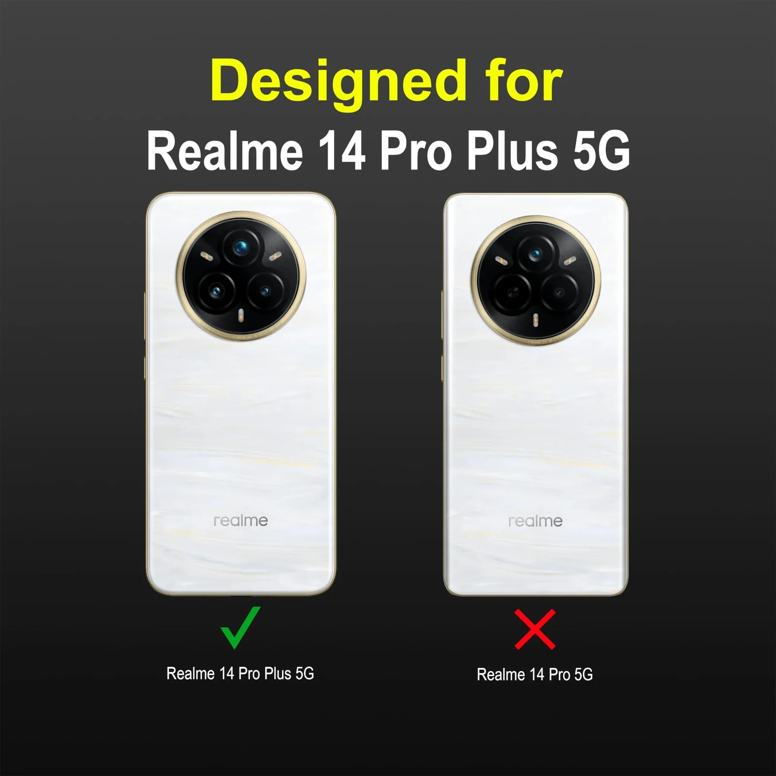 DL3 Mobilak Flexible Silicone and TPU Protective Case with Camera Protection for realme 14 Pro Plus 5G - Gray