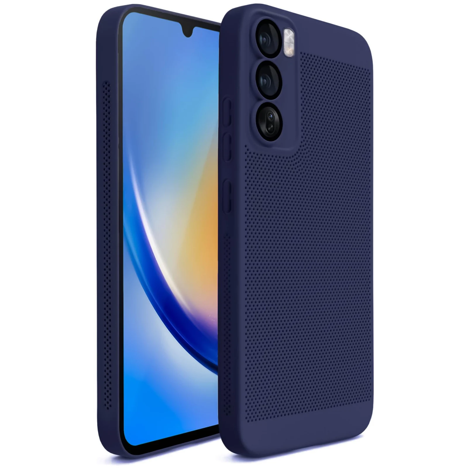 DL3 Mobilak PC Protective Case for OPPO Reno 12 5G with Camera Protection and Shockproof Design