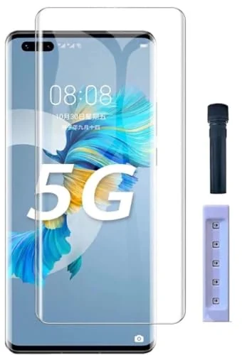 MOBIGON Liquid UV Tempered Glass Screen Protector for Huawei Mate 40 Pro, Clear