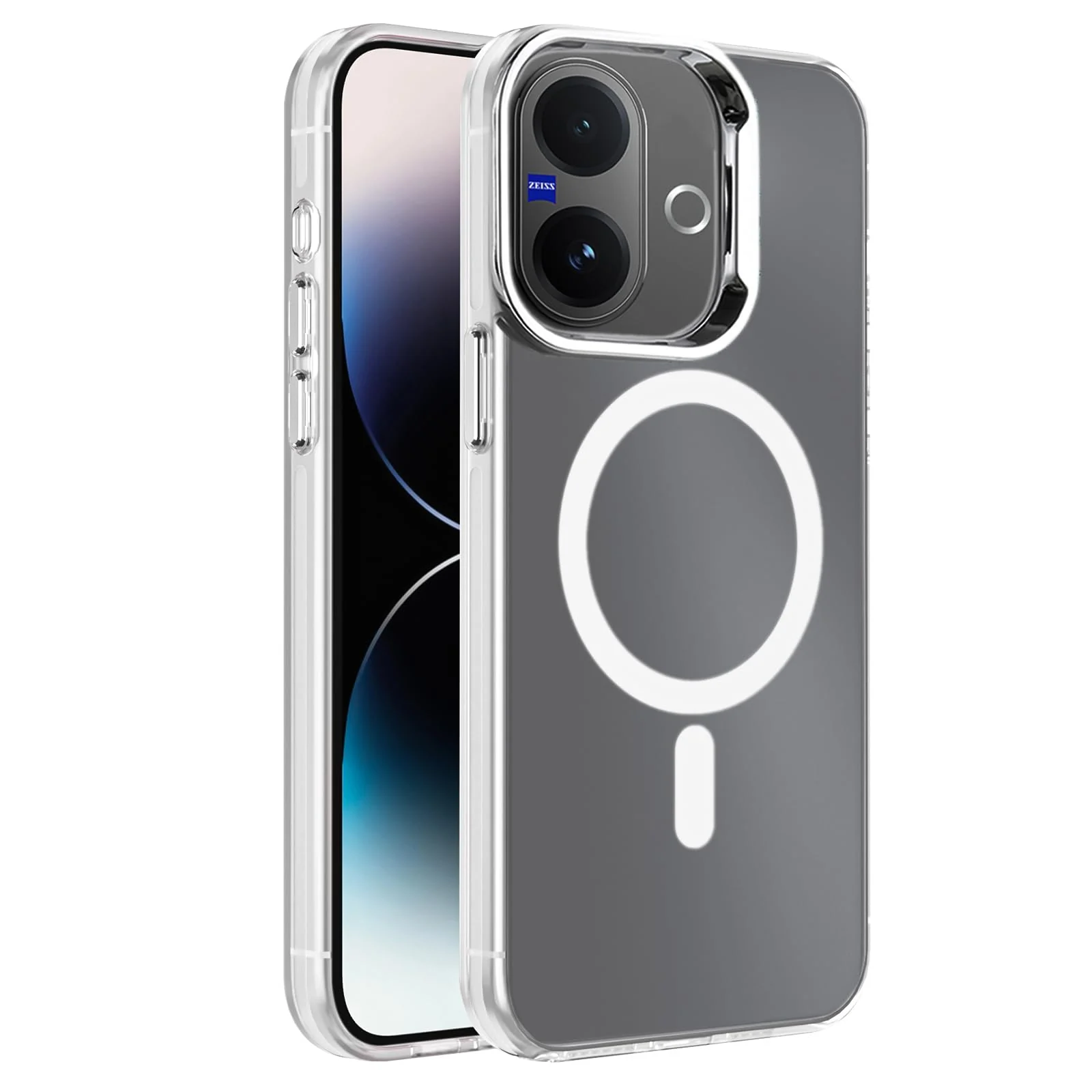 DL3 Mobilak Case For V60 Lite 5G/4G Case Crystal [Not Compatible with MagSafe] Soft TPU Gel Case Flexible Silicone Anti-Scratch TPU Cover - Clear