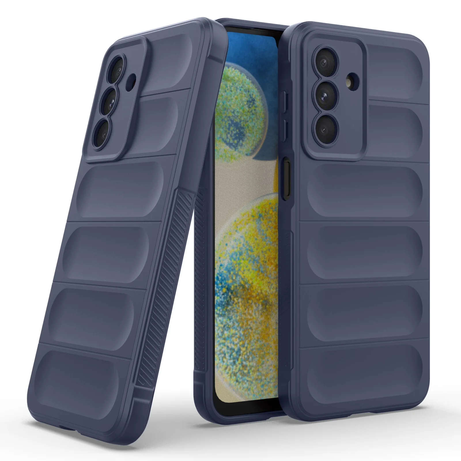 DL3 Mobilak Rugged Protective Case for Samsung Galaxy A26, Camera protection, Shock-absorbing protection, Non-slip grip - Blue