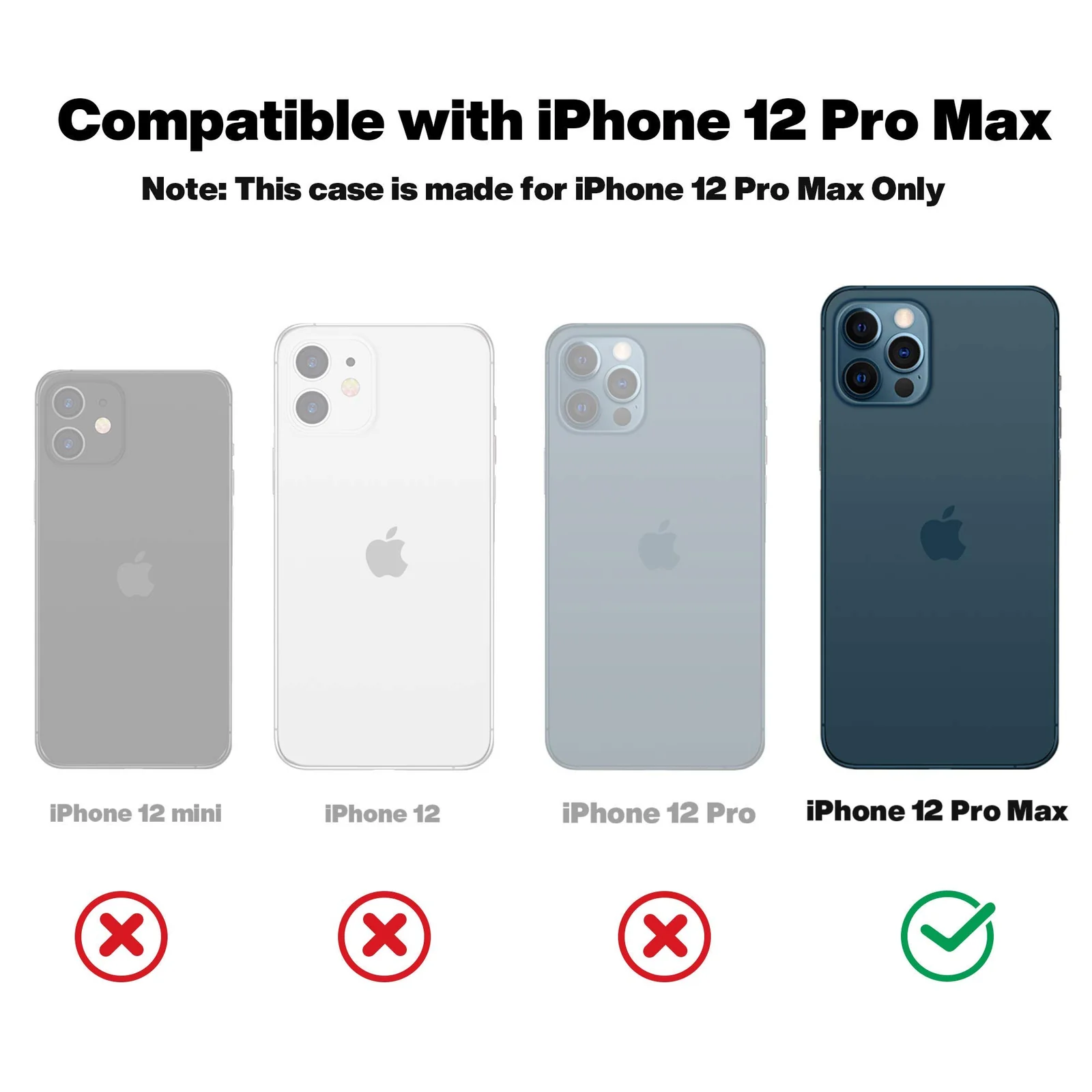 DL3 Mobilak Liquid Silicone Protective Case with Soft Microfiber Lining for iPhone 12 Pro Max (6.7 Inch) - Royal Blue
