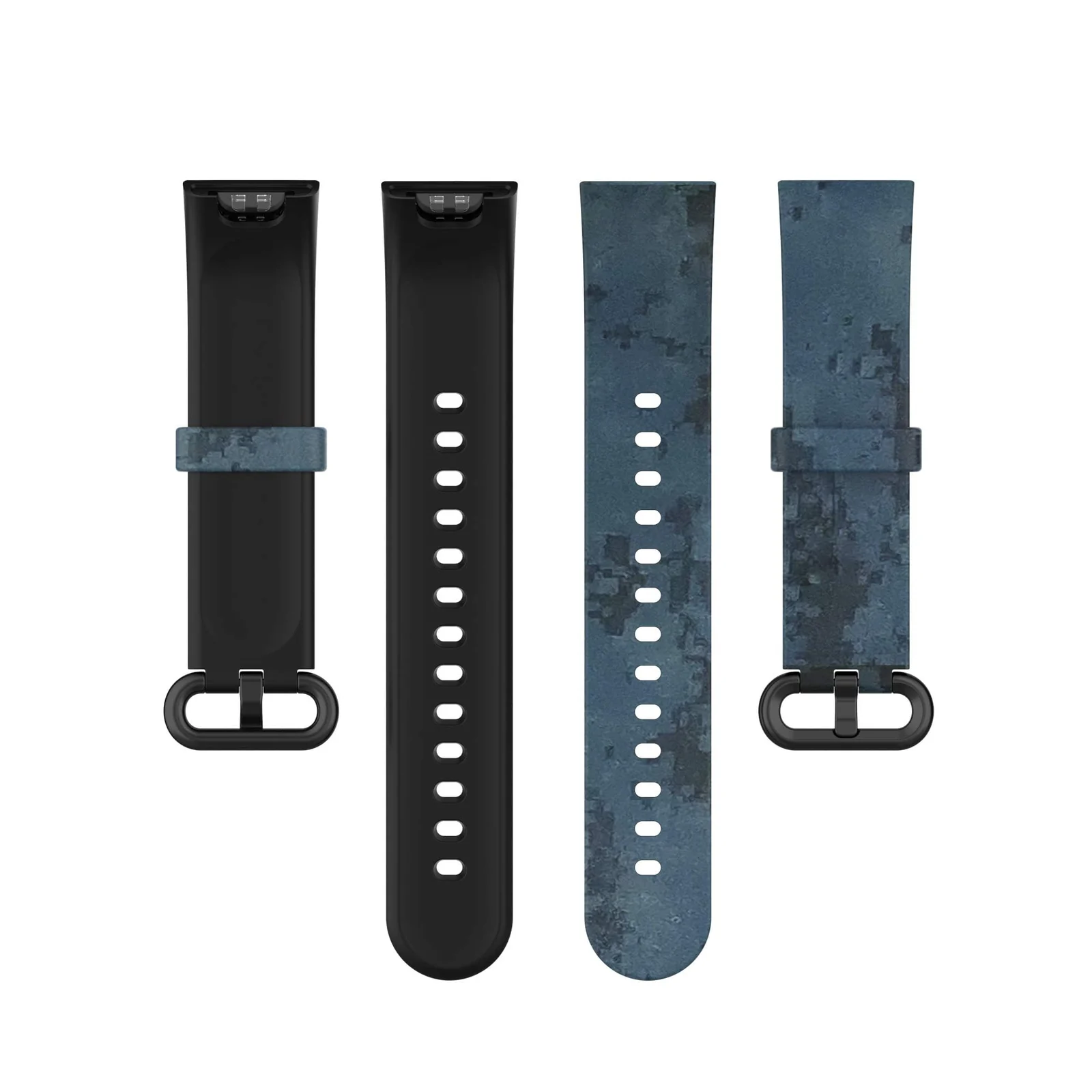 DL3 Mobilak Strap Compatible with Xiaomi Redmi Watch 2 Lite/Poco Watch/Redmi Watch 2 / Horloge 2 Soft Replacement Sport Silicone Strap - Digital Blue