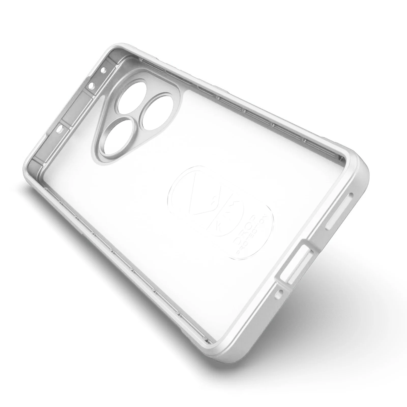 DL3 Mobilak Flexible Silicone and TPU Protective Case with Camera Protection for realme GT6 / GT Neo6 / GT Neo 6 SE / GT 6T - White