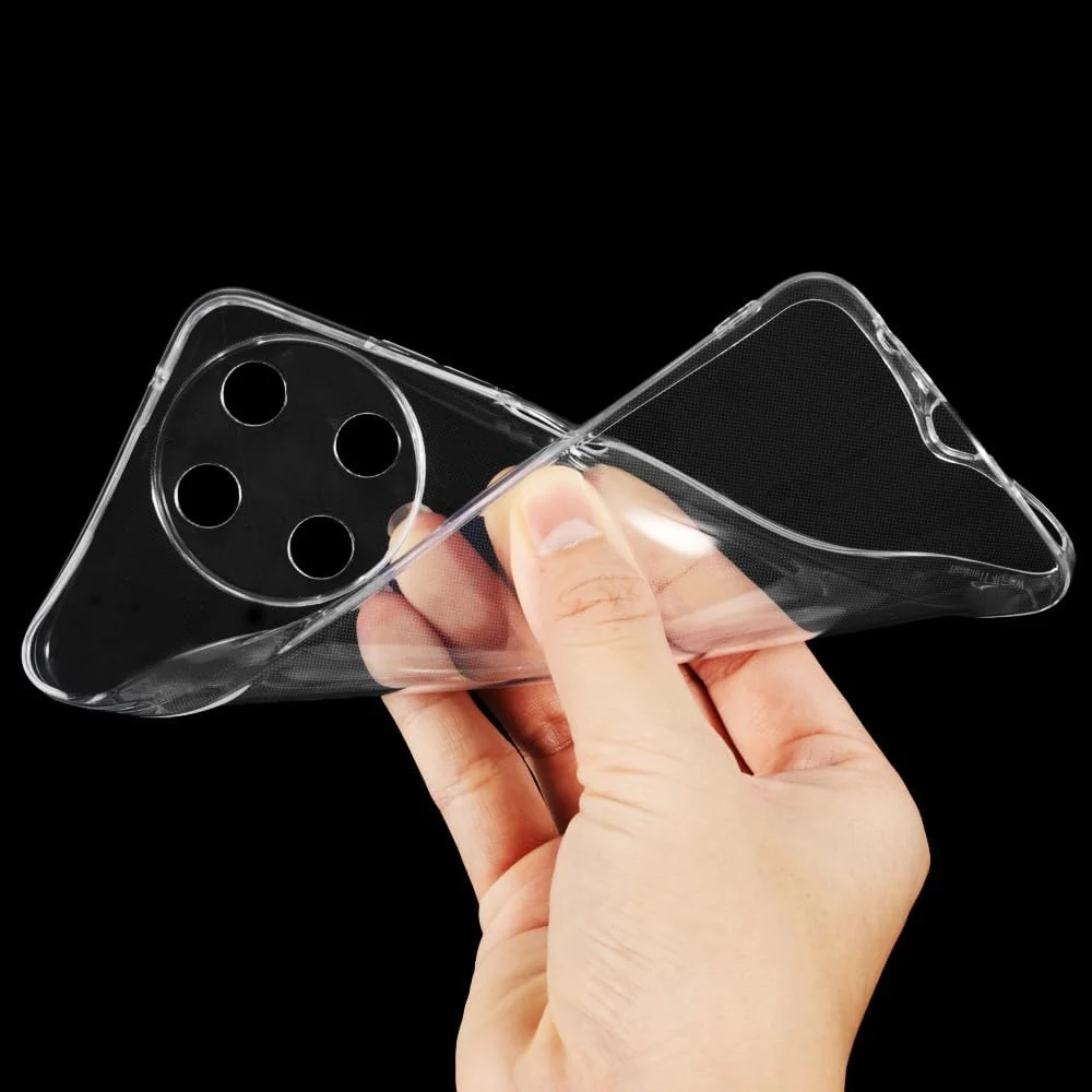 DL3 Mobilak Case Compatible with realme 11 4G Case Crystal Soft TPU Gel Case Flexible Silicone Anti-Scratch Camera Protection TPU Cover - Clear