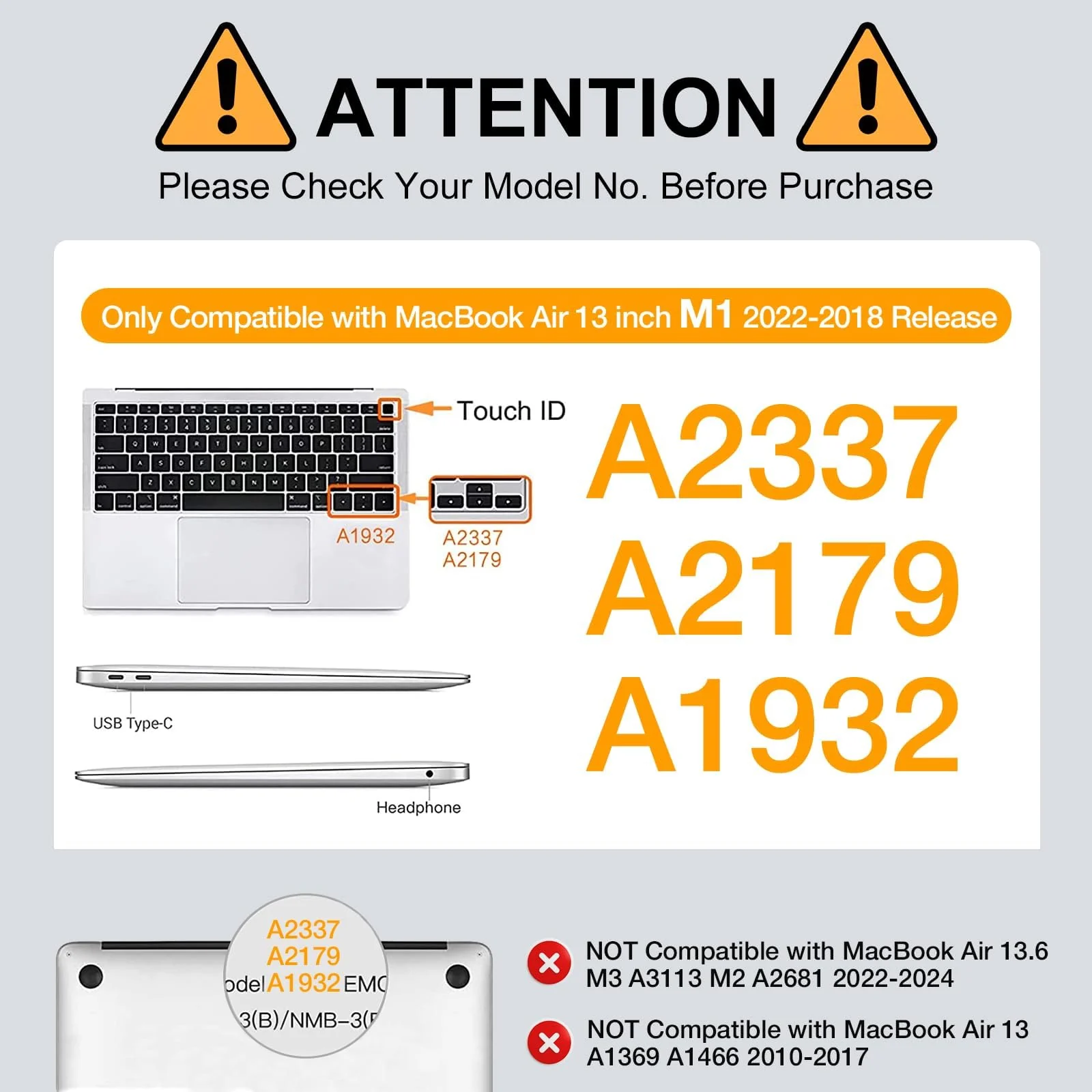 DL3 Mobilak Compatible with MacBook Air 13 inch Case 2022 2021 2020 2019 2018 Release A2337 M1 A2179 A1932 Touch ID, Plastic Hard Shell Case Cover Compatible with MacBook Air 13.3 inch - Carbon Fiber