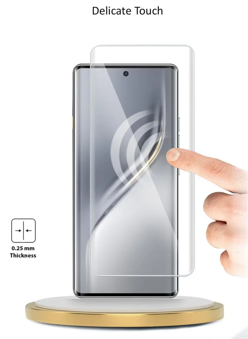 MOBIGON Liquid UV Tempered Glass Screen Protector for Tecno Camon 40 Pro 5G, Clear