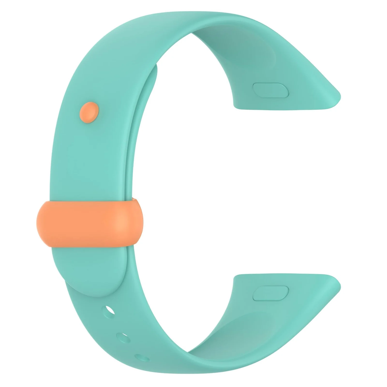 DL3 Mobilak Strap for Xiaomi Redmi Watch 3 Only, Soft Silicone Watch Band with Secure Buckle, Sport Replacement Wristband Bracelet Strap for Men & Women - Teal Green