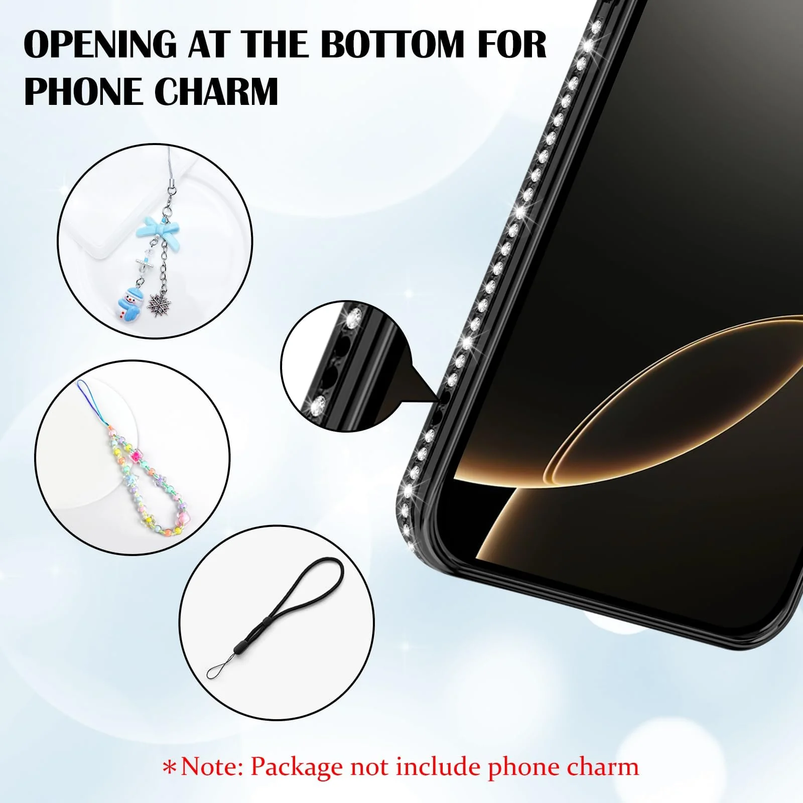 DL3 Mobilak MagSafe-Compatible Magnetic Case for iPhone 16 Pro Max with Camera Protection and Magnetic Car-Mount Support - Black